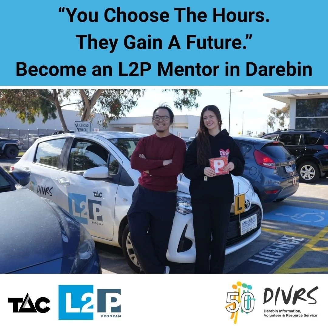 A licence can change everything.

It can be the key to employment, education, independence, and new social opportunities. 

As an L2P Volunteer Mentor, you choose the times that work for you and your learner. It's flexible, rewarding, and fits around