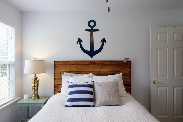 rustic headboard