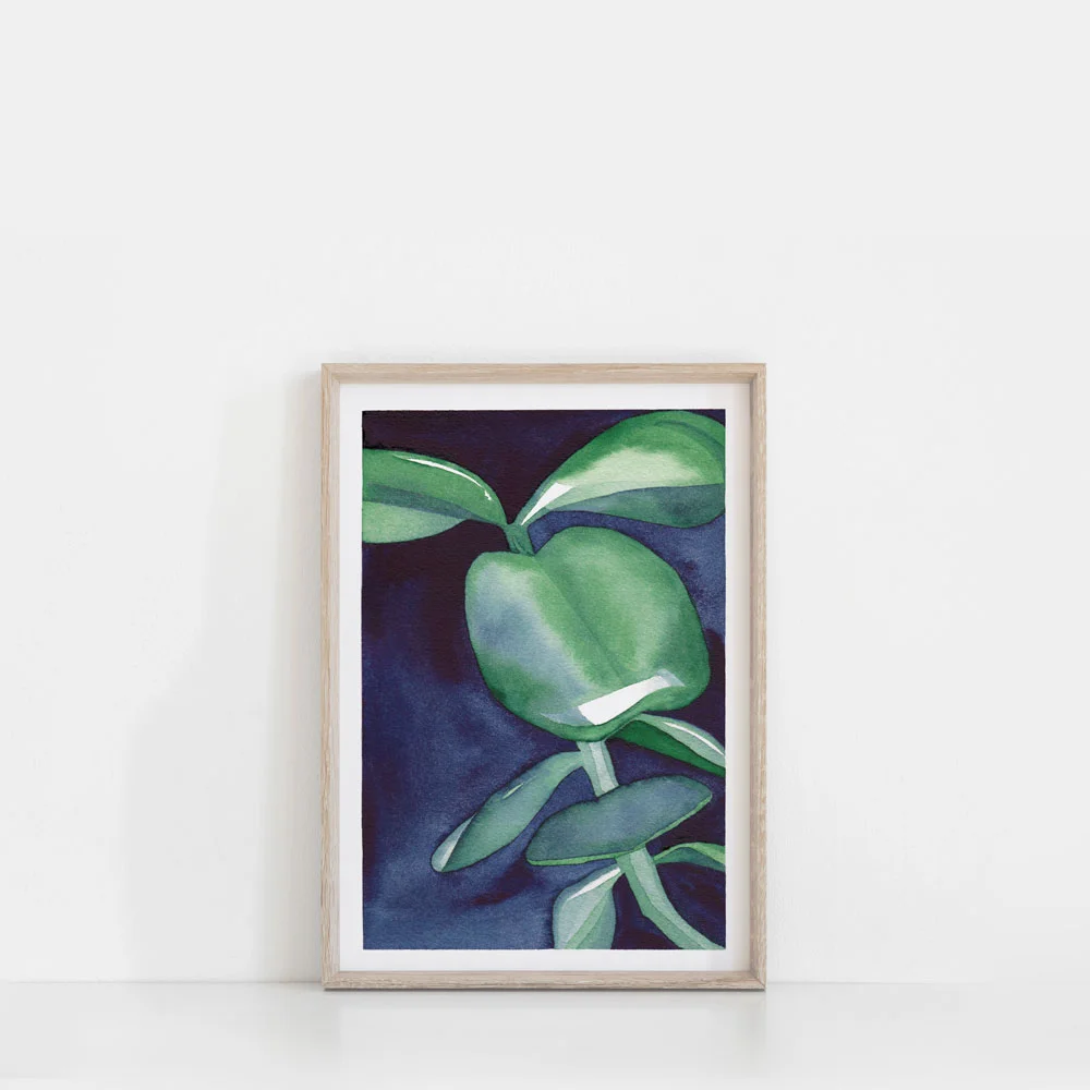 succulent cactus poster