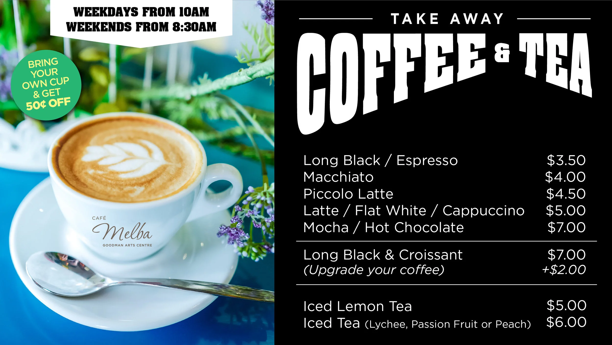 Takeaway Coffee and Tea