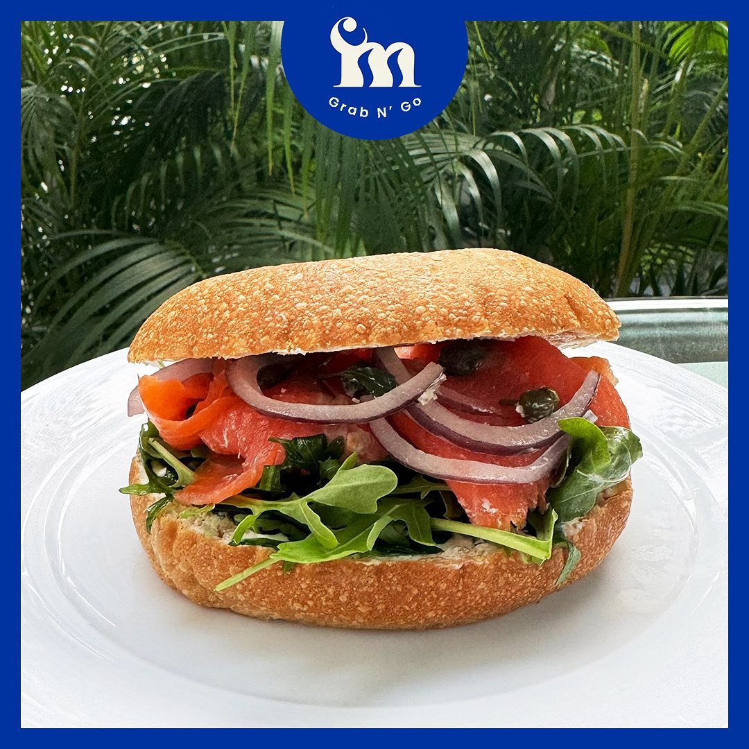 Need a quick bite? 🥯 Our Smoked Salmon &amp; Cream Cheese Bagel is the perfect grab-and-go option. Stop by and try it today!

Available at:
📍Mercure on Stevens
📍Asia Square