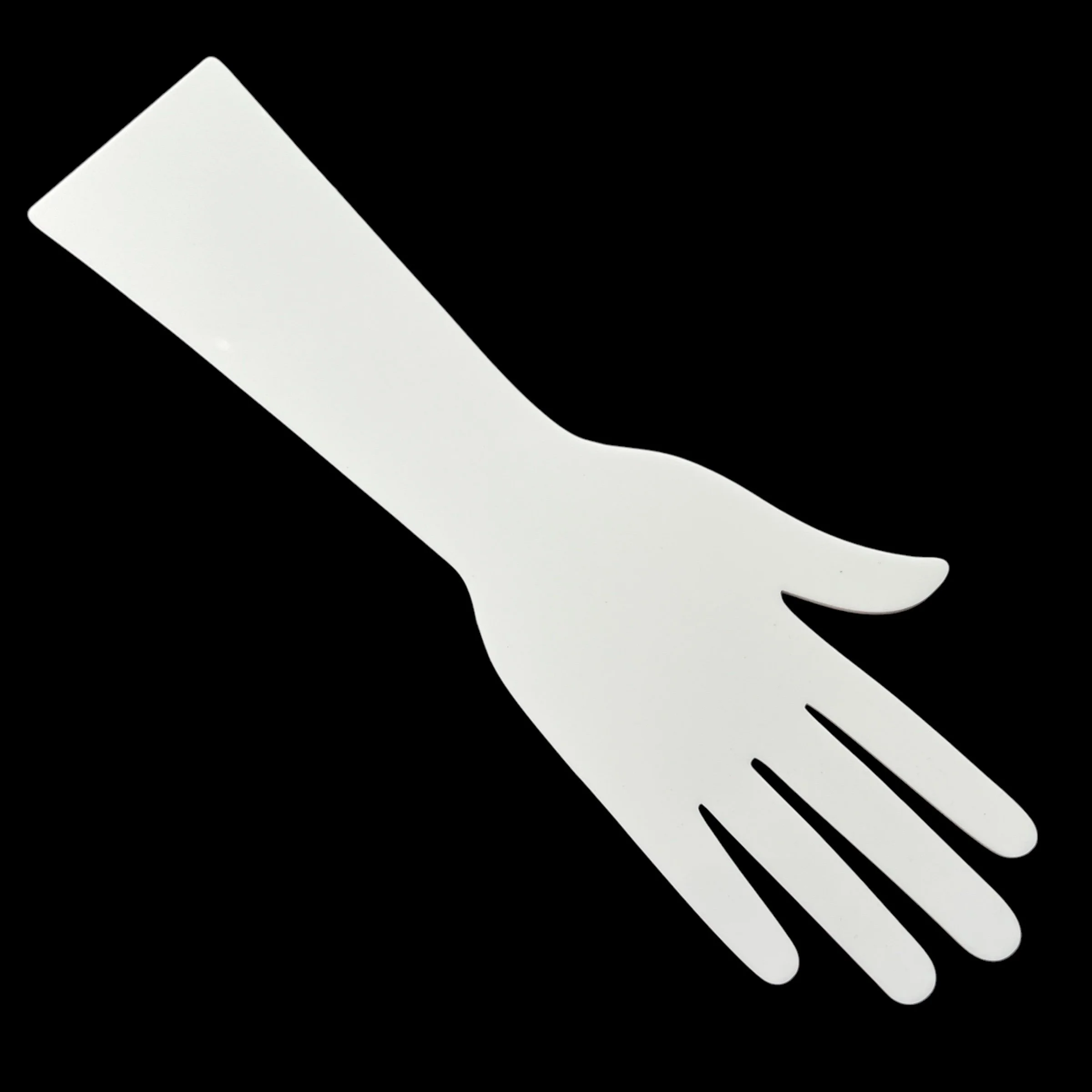 Reusable Acrylic Practice Hand Template