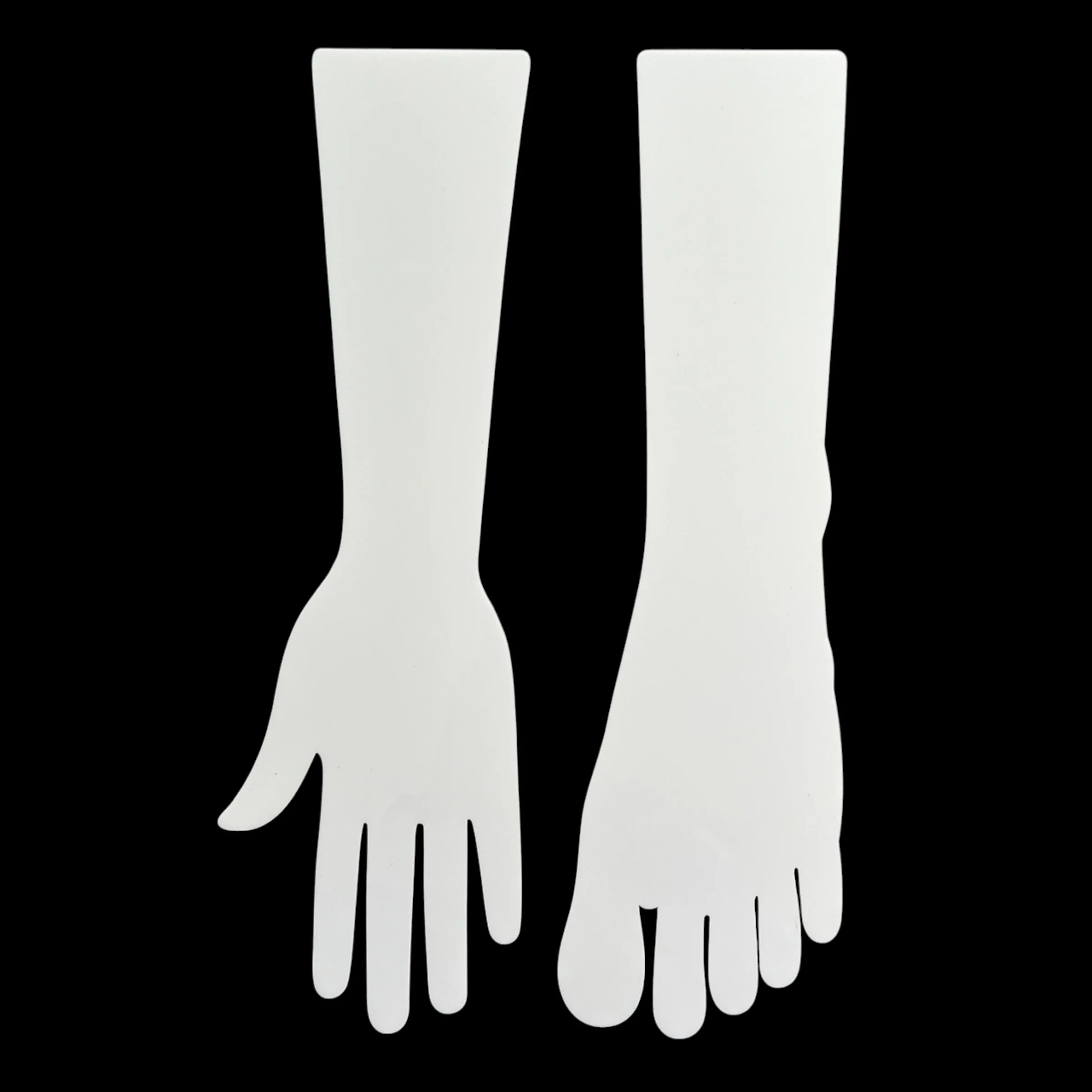 Reusable Acrylic Practice Hand & Foot Template