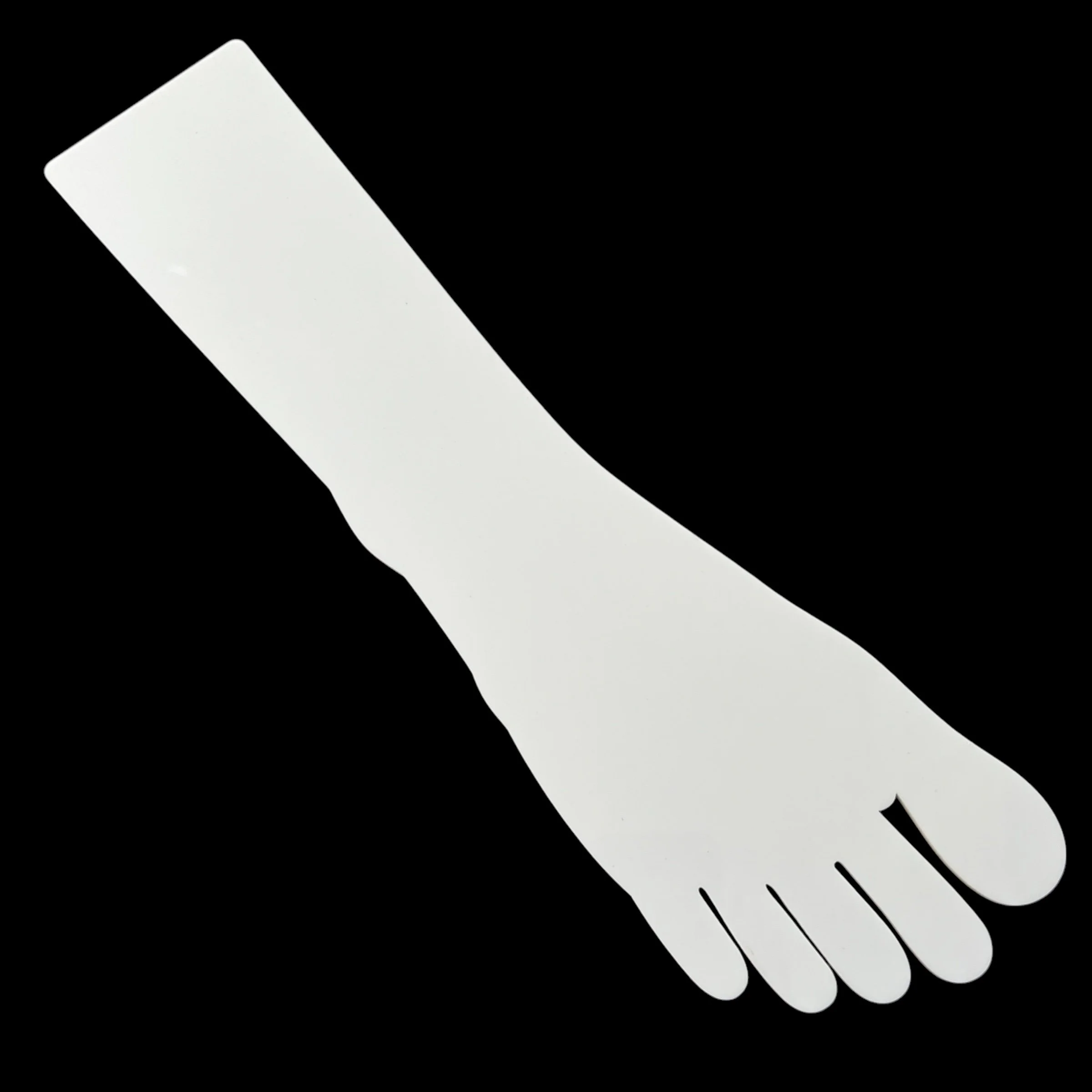 Reusable Acrylic Practice Foot Template