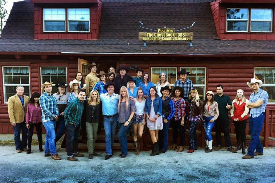 "The Guest Book" Episode 10 country dancers on set