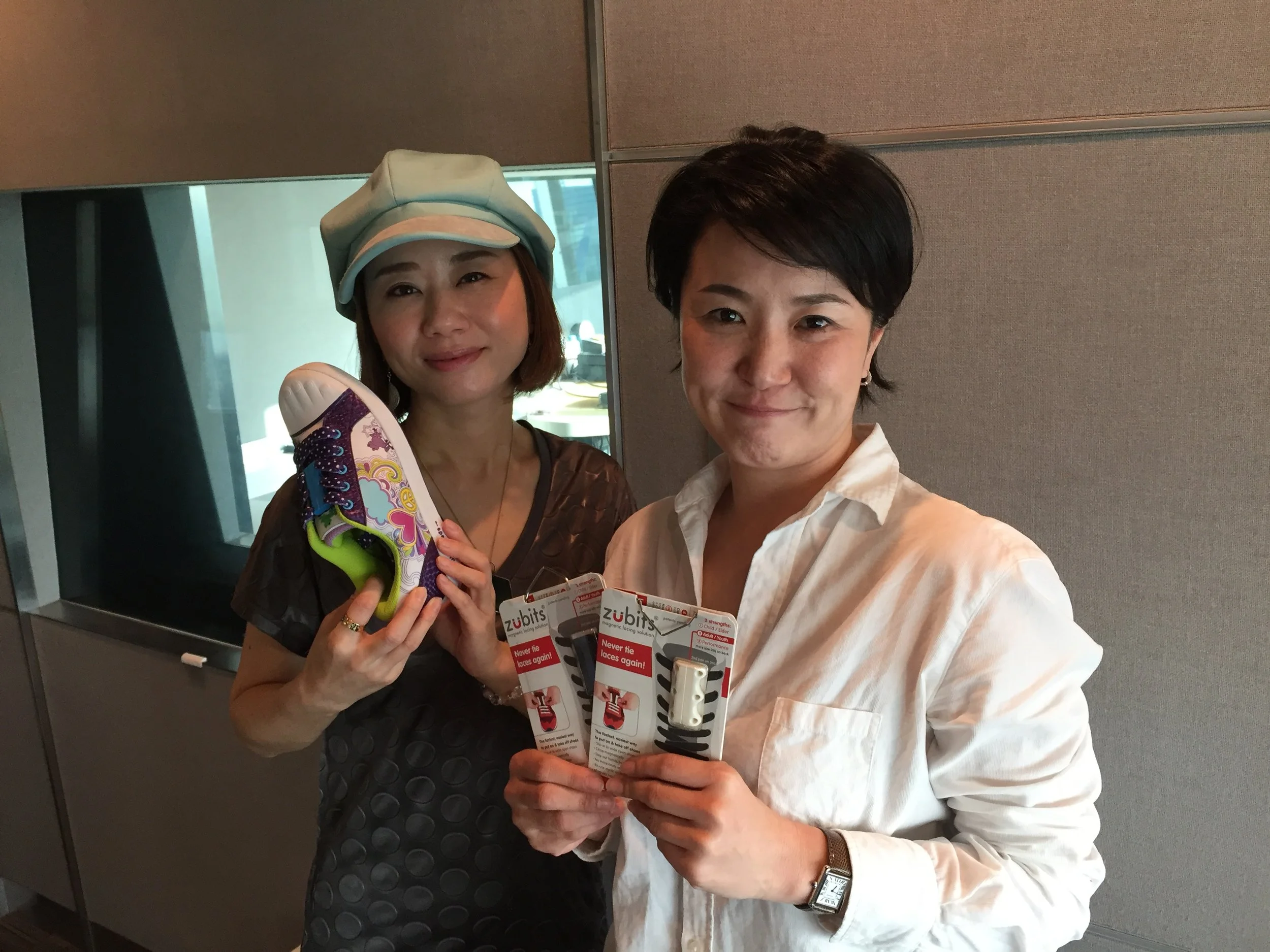 Zubits on the  J-WAVE 