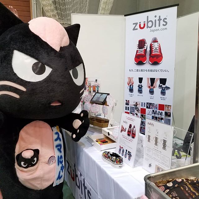 ブースに立ち寄ったスマニャン
#ゆるキャラ #スマニャン 
#zubitsjapan #zubits #目黒区