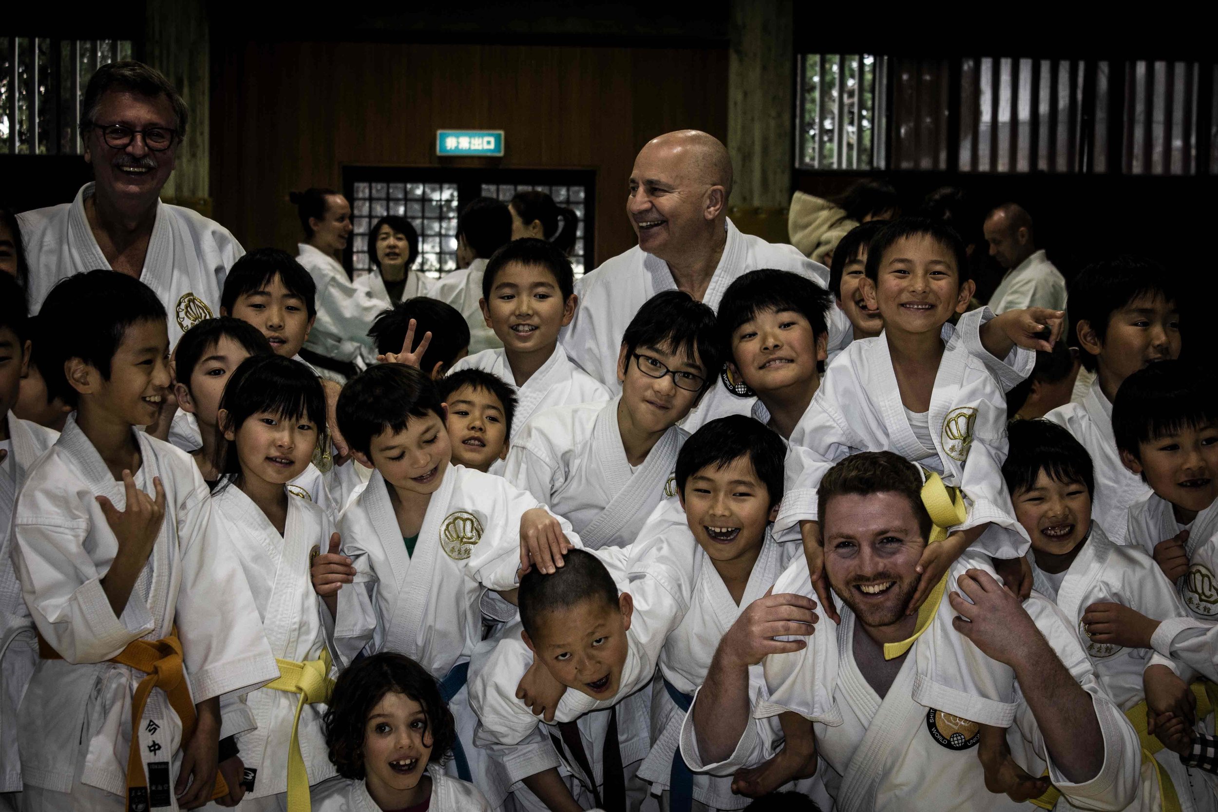 Karate Bristol training in Japan 