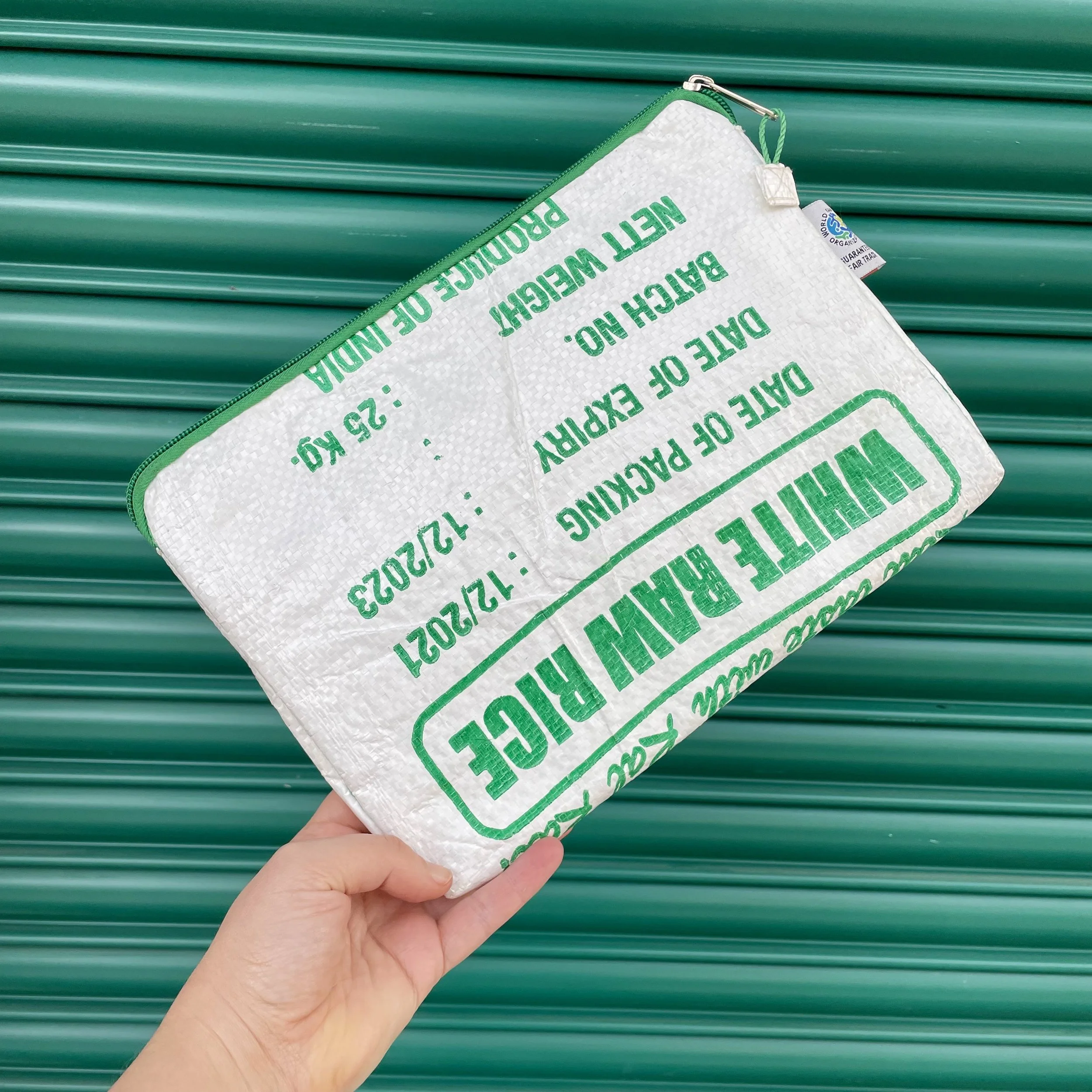 White Cycle Brand tablet sleeve back