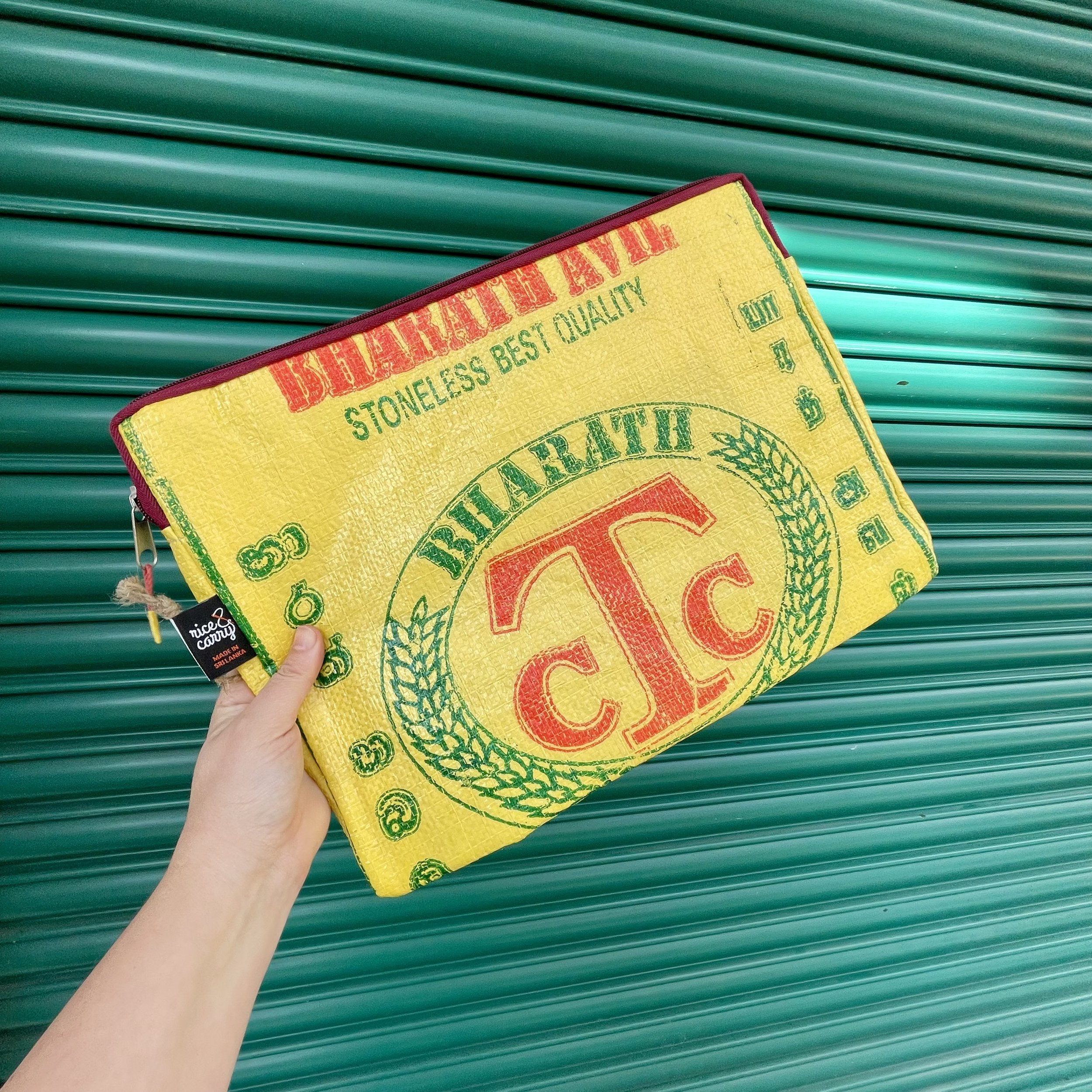 Yellow 15" Laptop Sleeve front