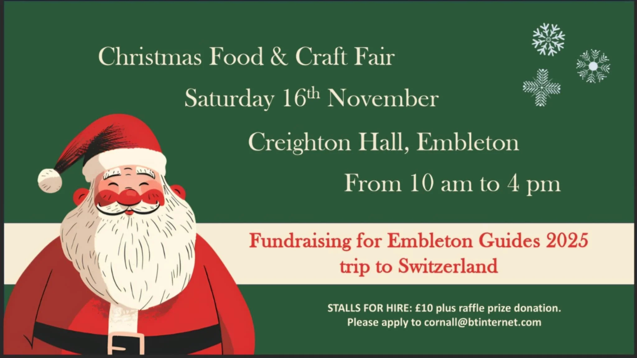 Embleton Guides Christmas Food &amp; Drink Fair