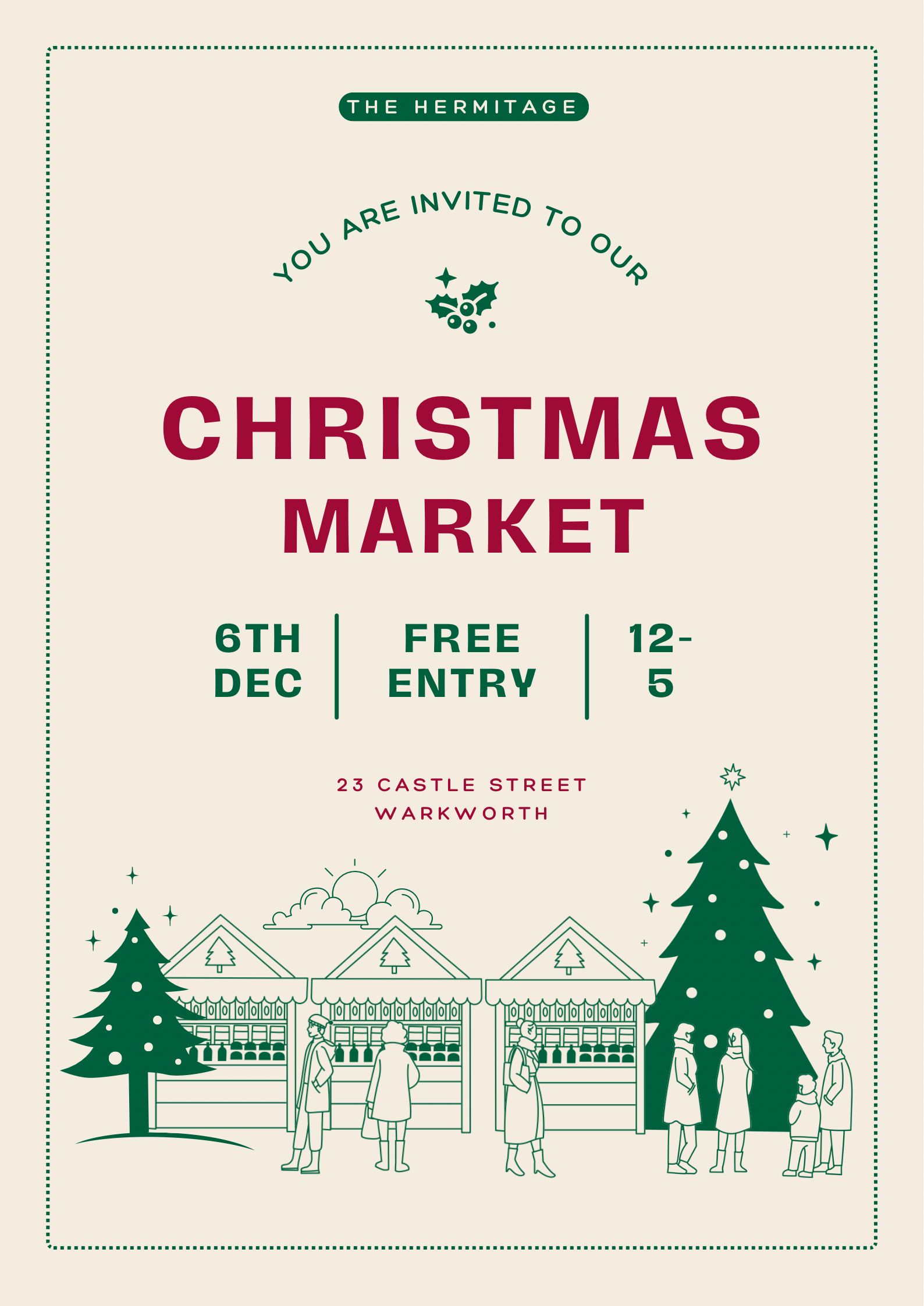 The Hermitage Warkworth Christmas Market
