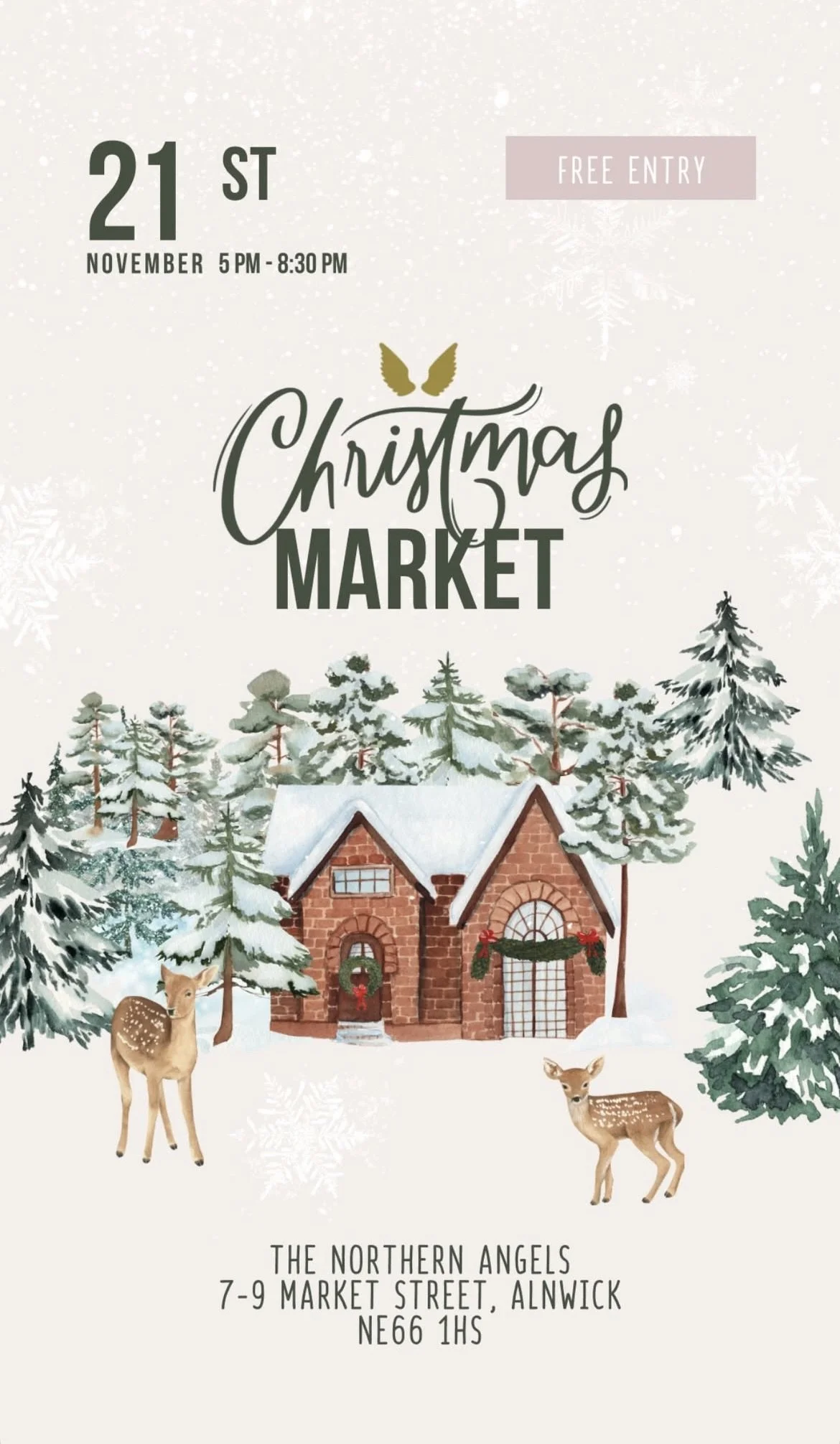 The Northern Angels Christmas Market