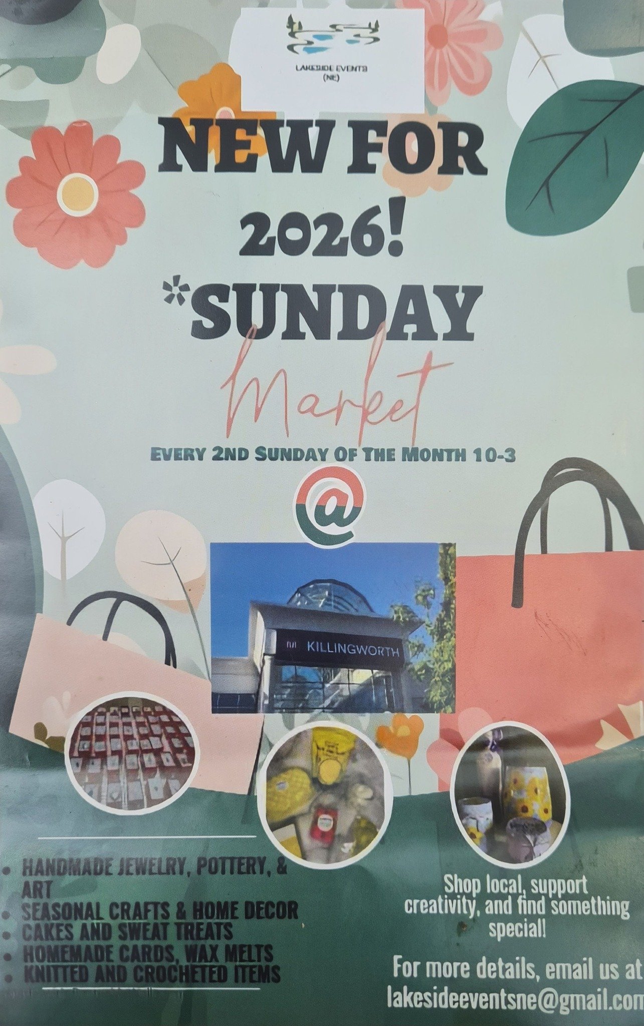 Sunday Market at Killingworth Shopping Centre