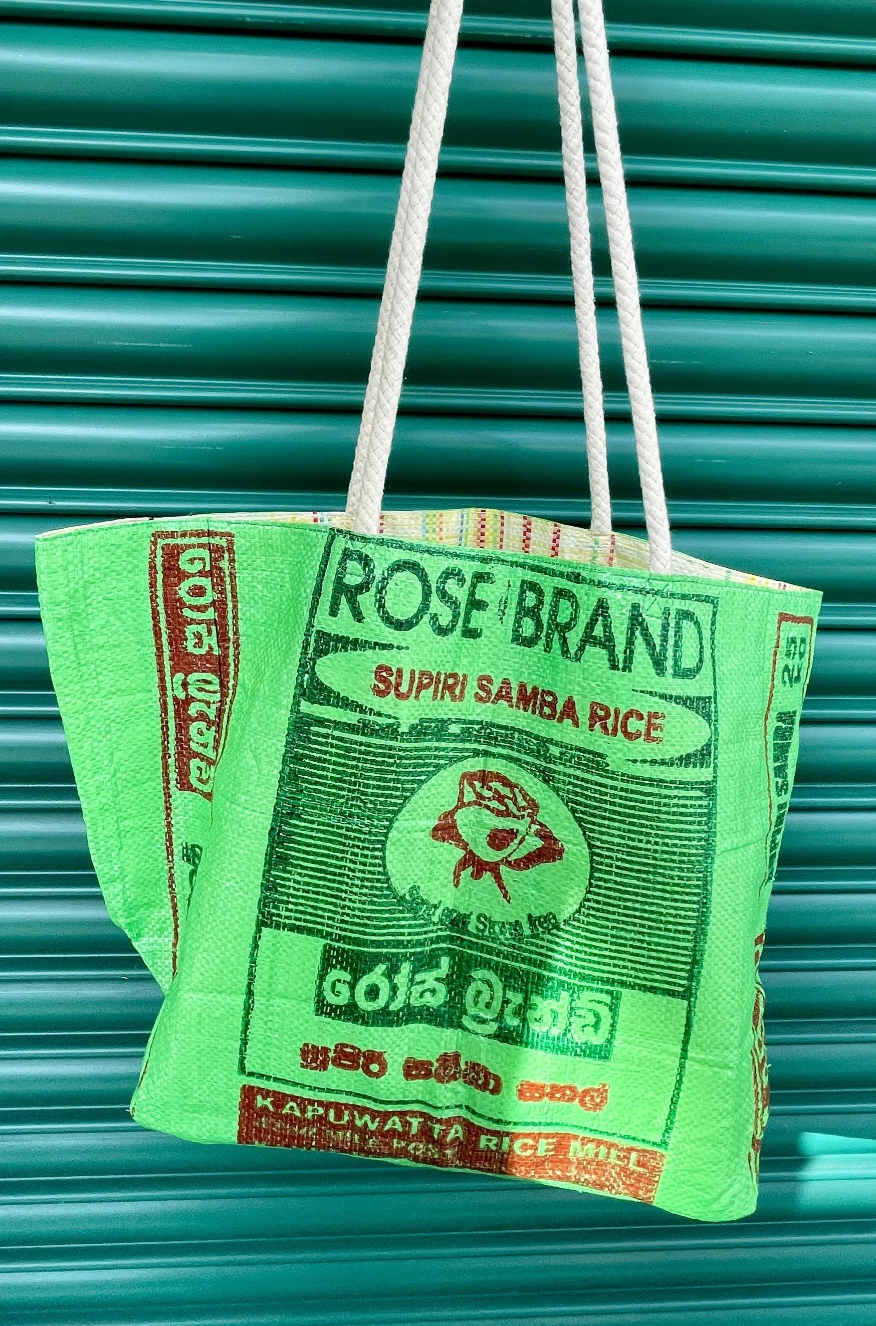 Green Market/Beach bag front side