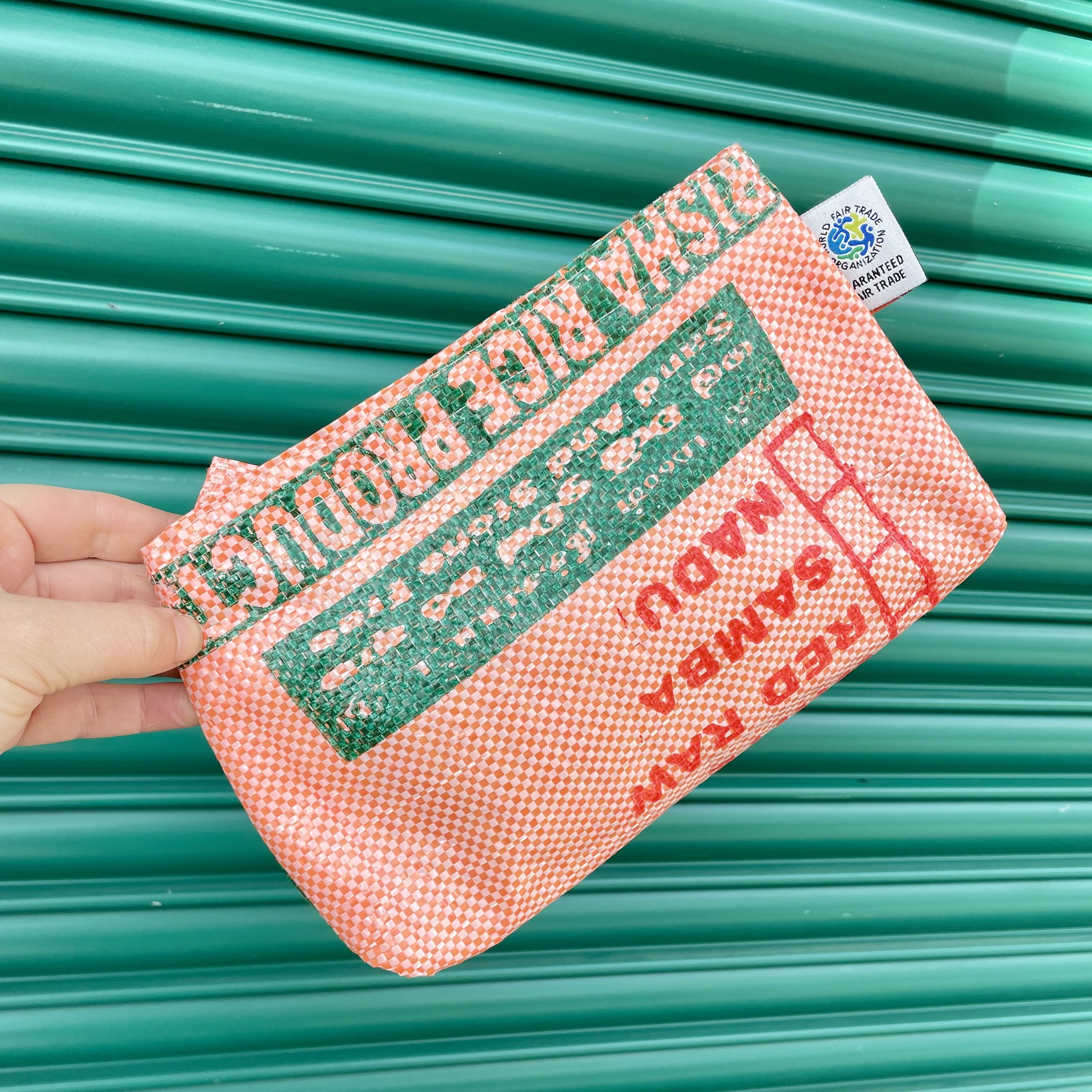 Coral Cosmetic Bag/Pencil Case back