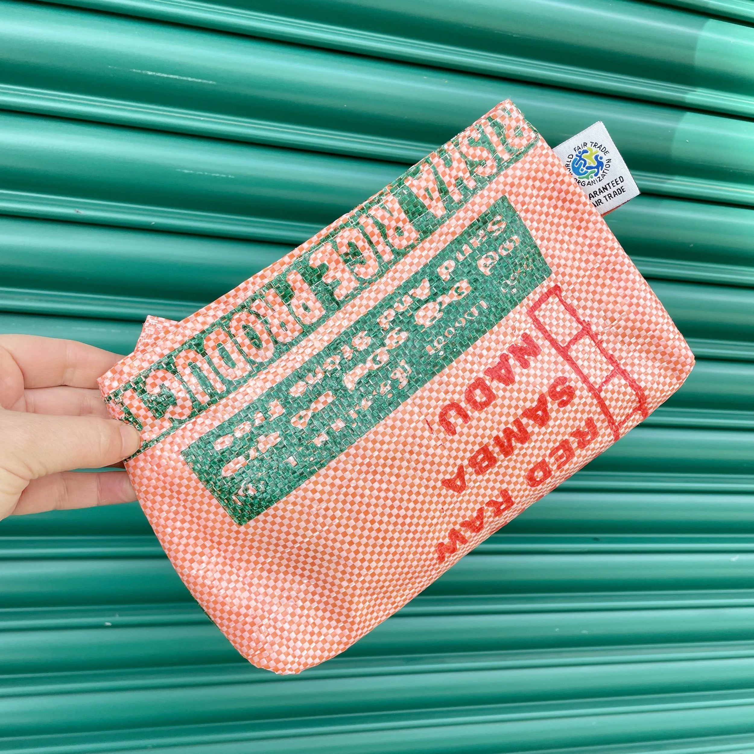 Coral Cosmetic Bag/Pencil Case back