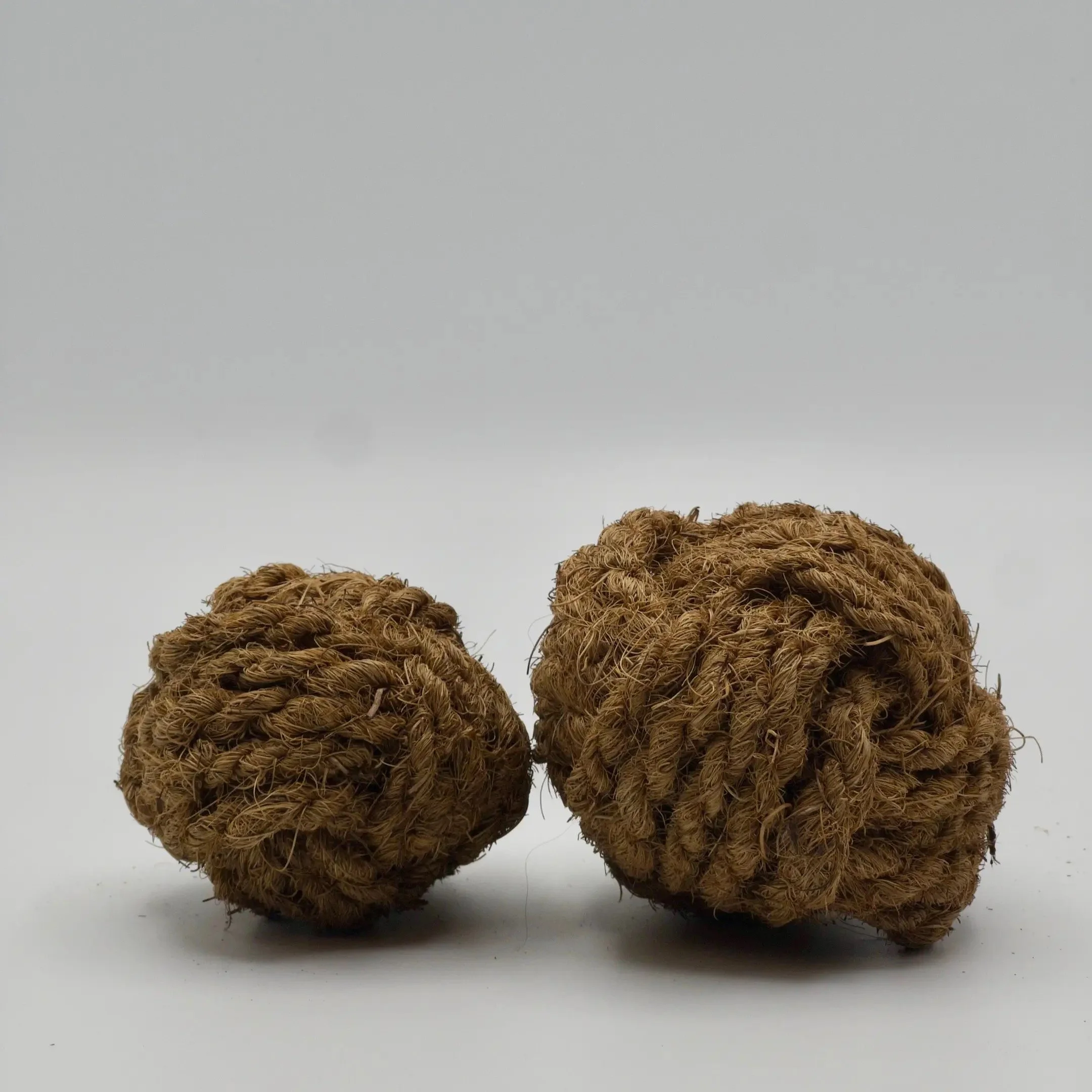 coconut rope dog ball