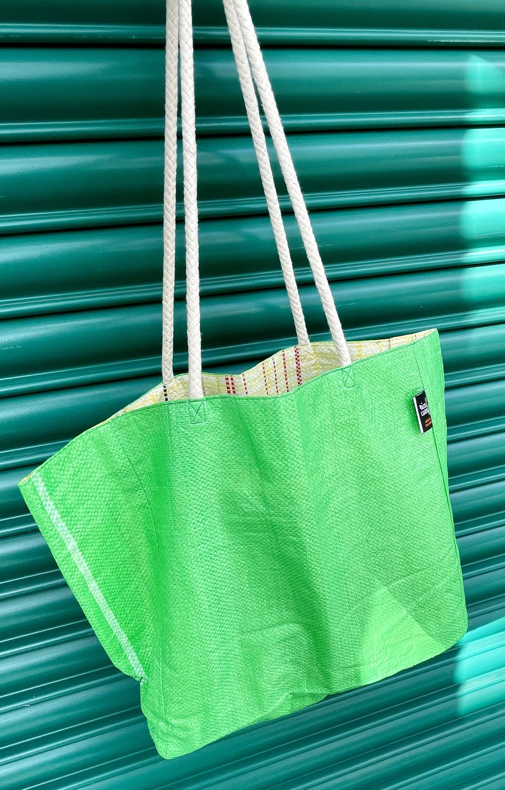 Green Market/Beach bag back side