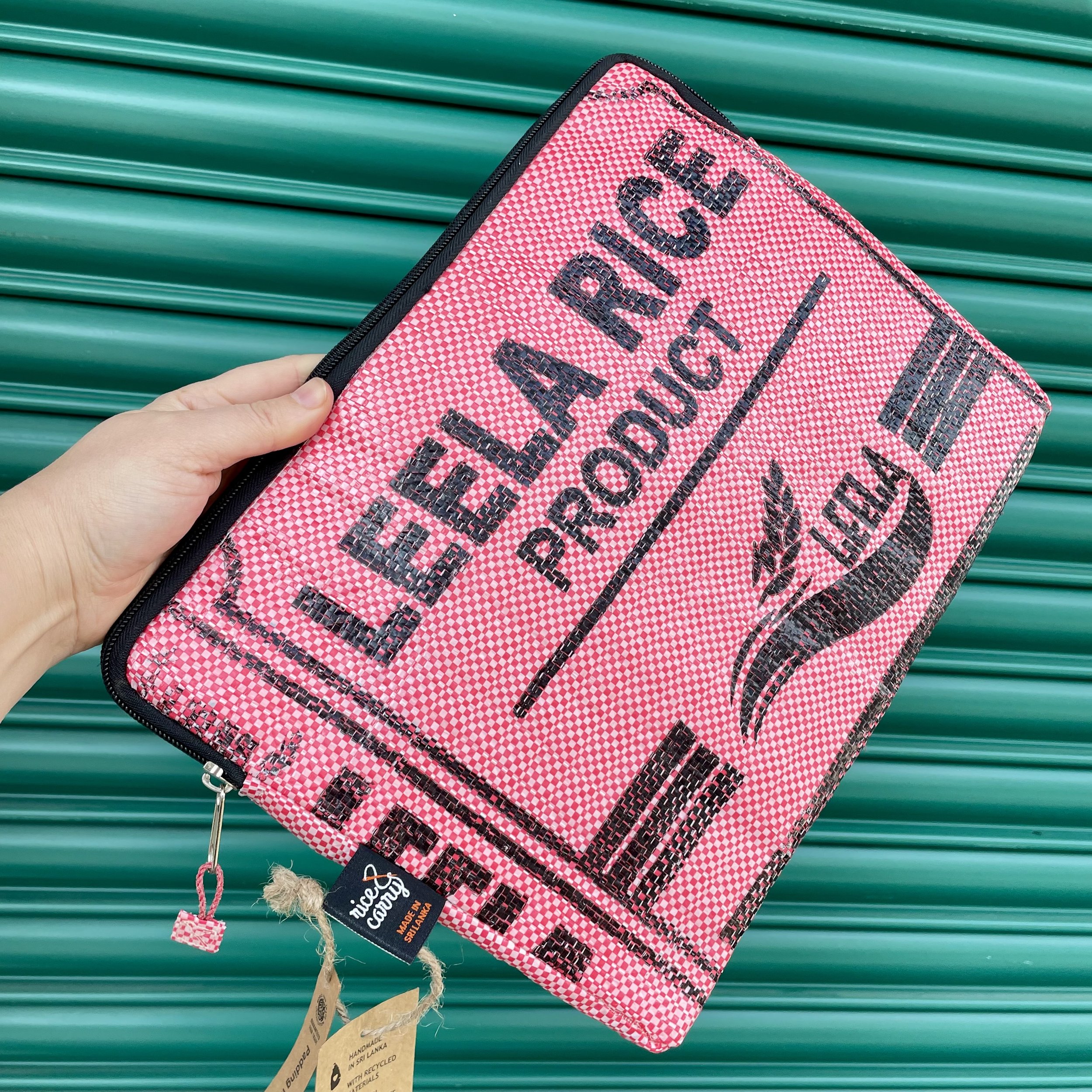 Pink 13" Laptop Sleeve front