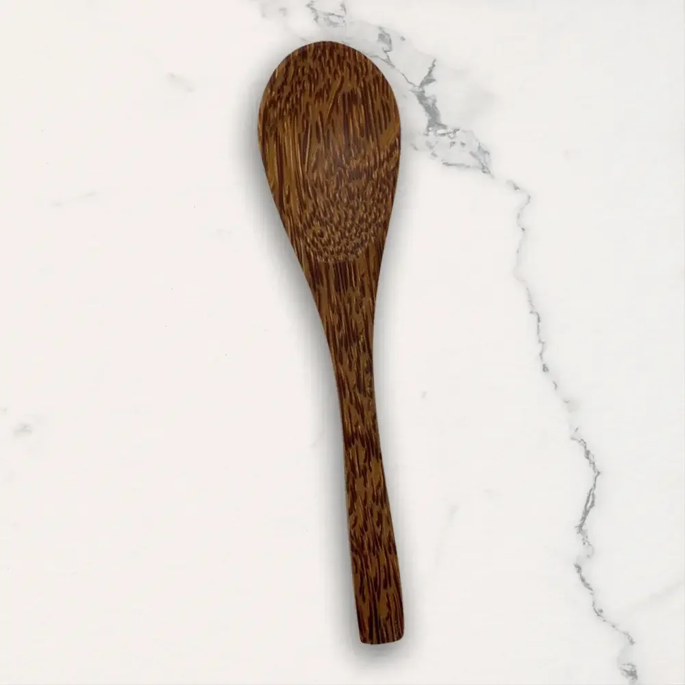 coconut wood teaspoon