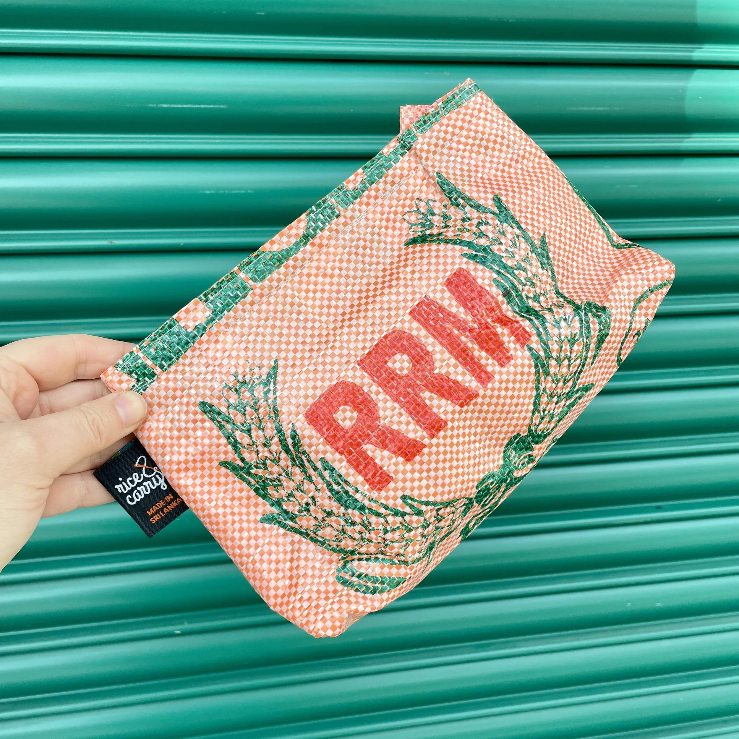 Coral Cosmetic Bag/Pencil Case front
