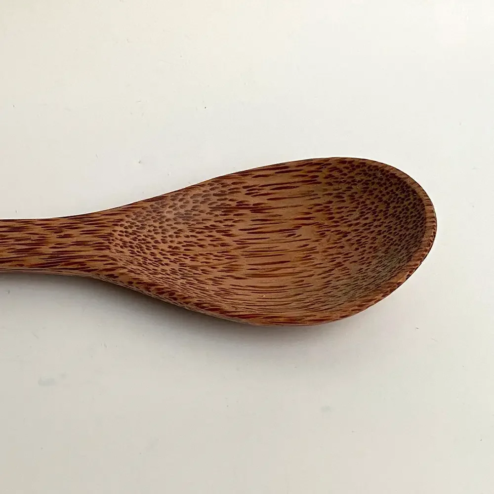 coconut wood rice scoop