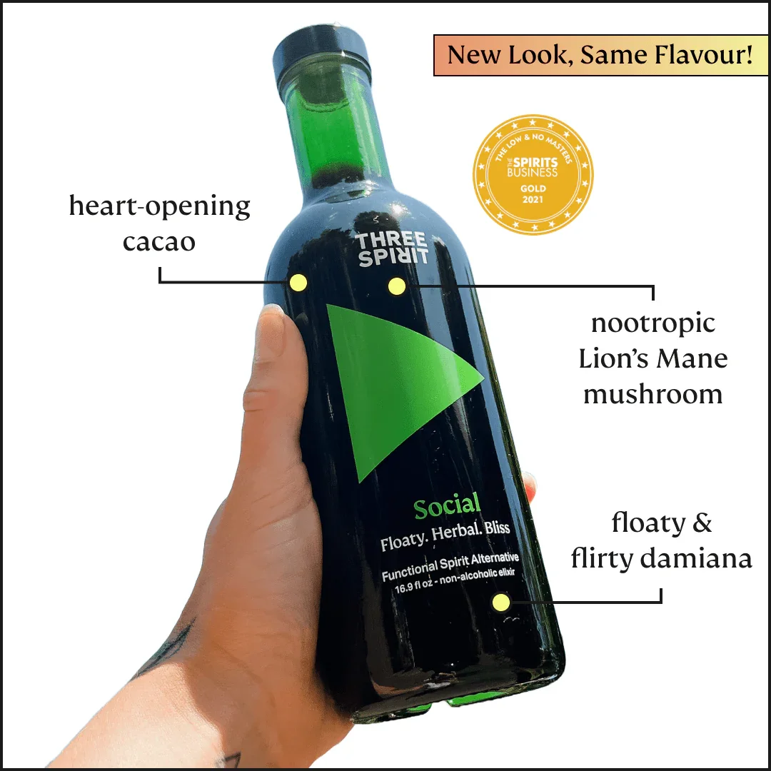 Three Spirit Social Elixir product benefits