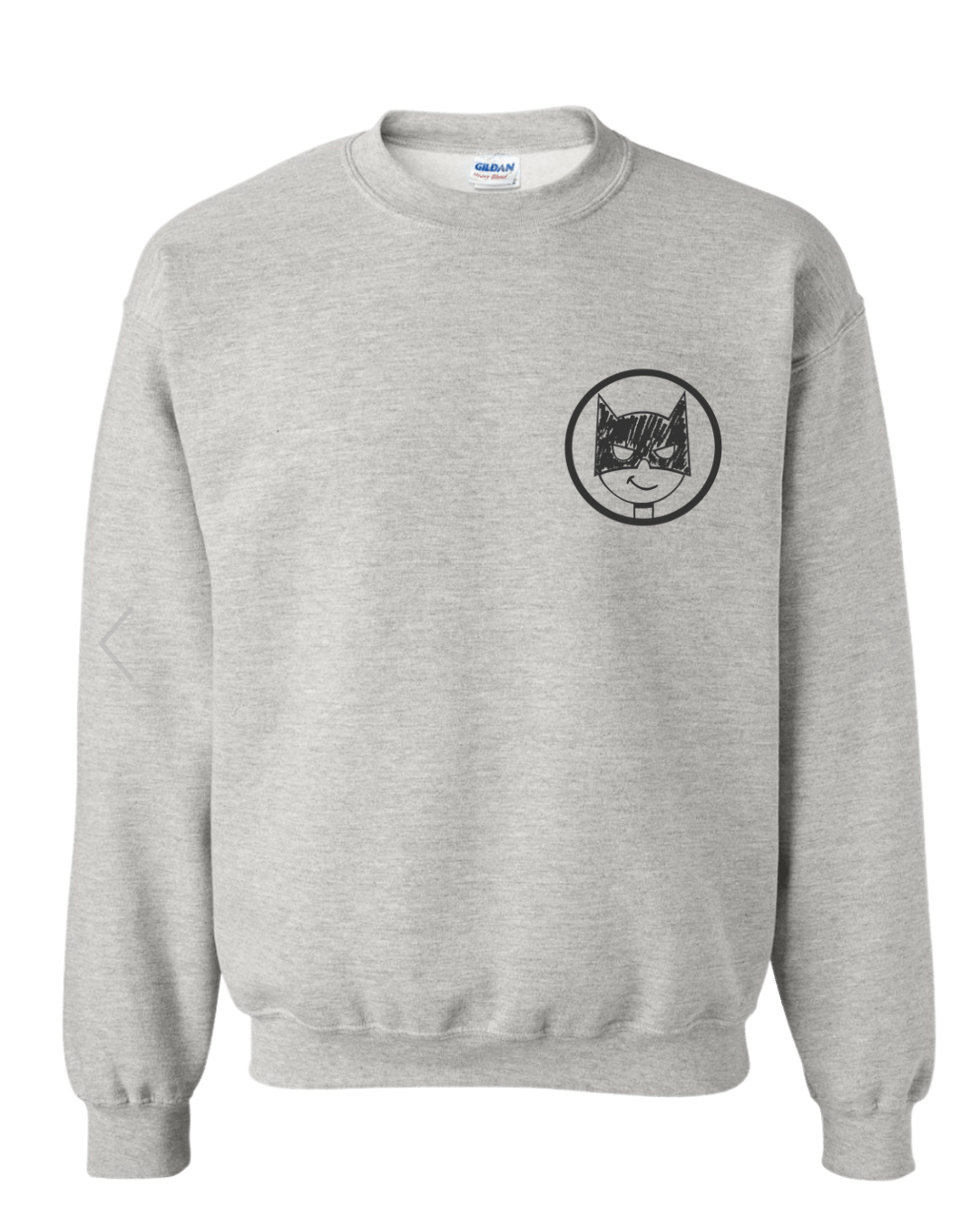 *New* Ash Grey Crewneck Sweatshirt — Batcole Foundation