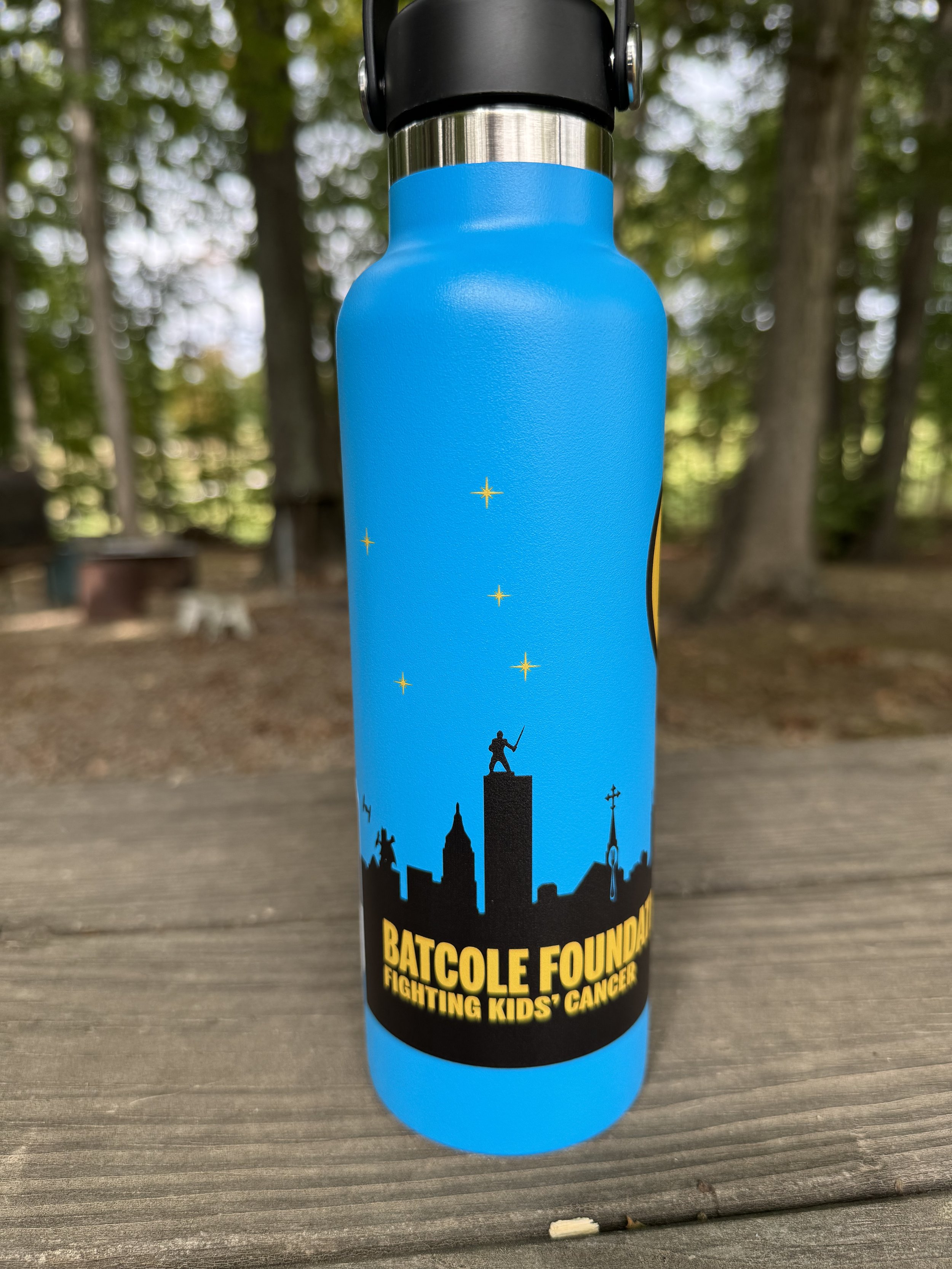 Hydroflask with Batcole Skyline!  Batcole Foundation