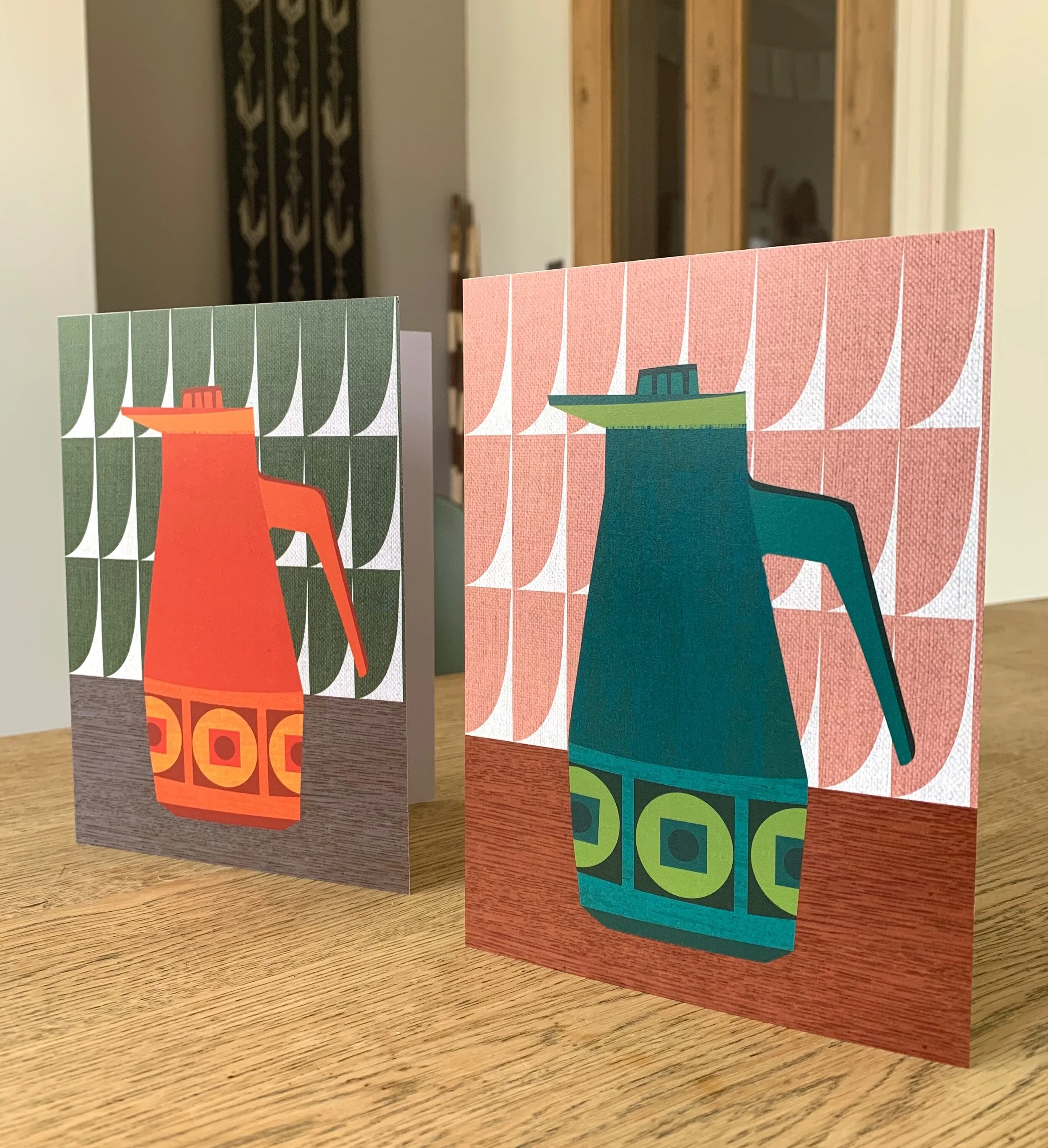 Scandi Coffee Jug Card