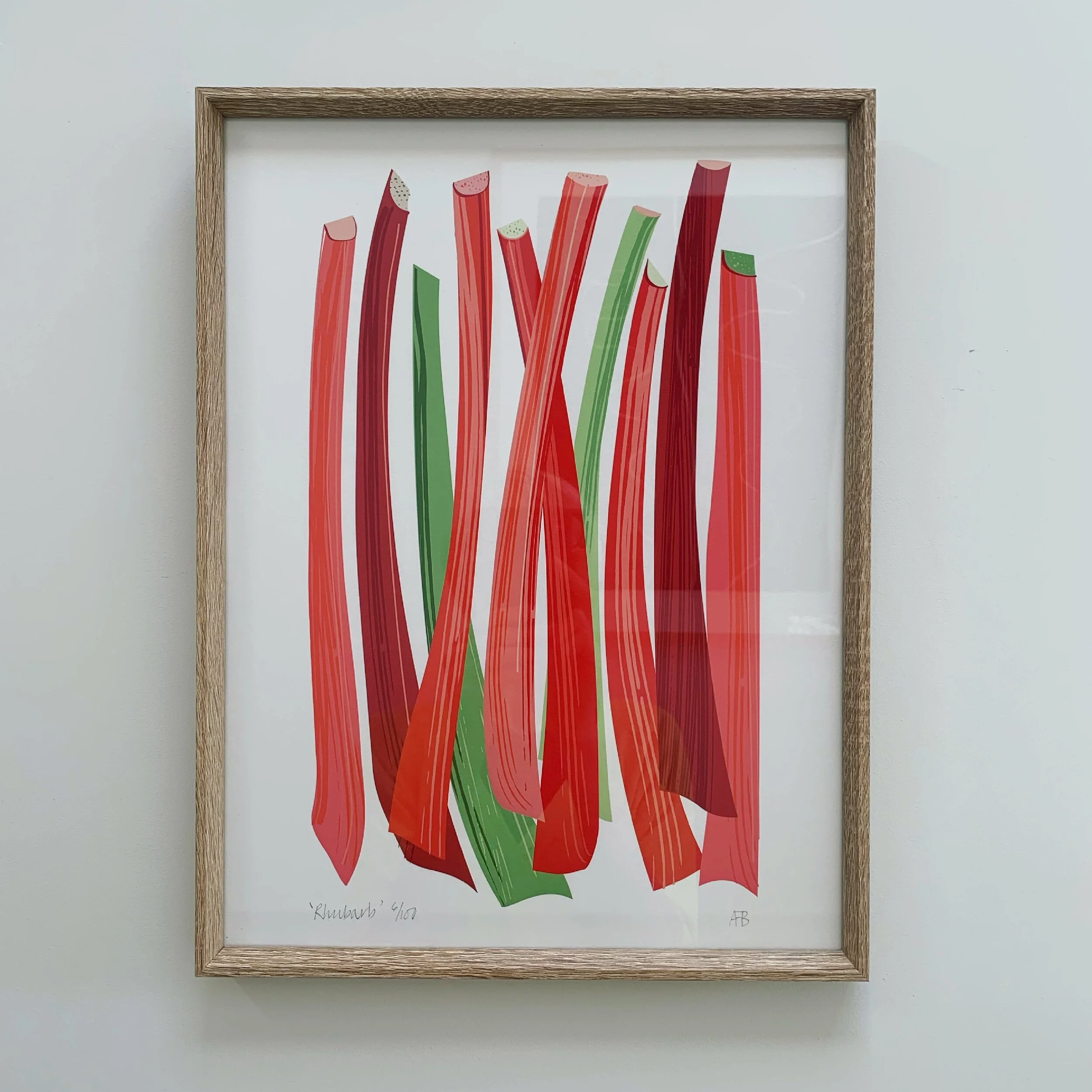 Rhubarb Print 