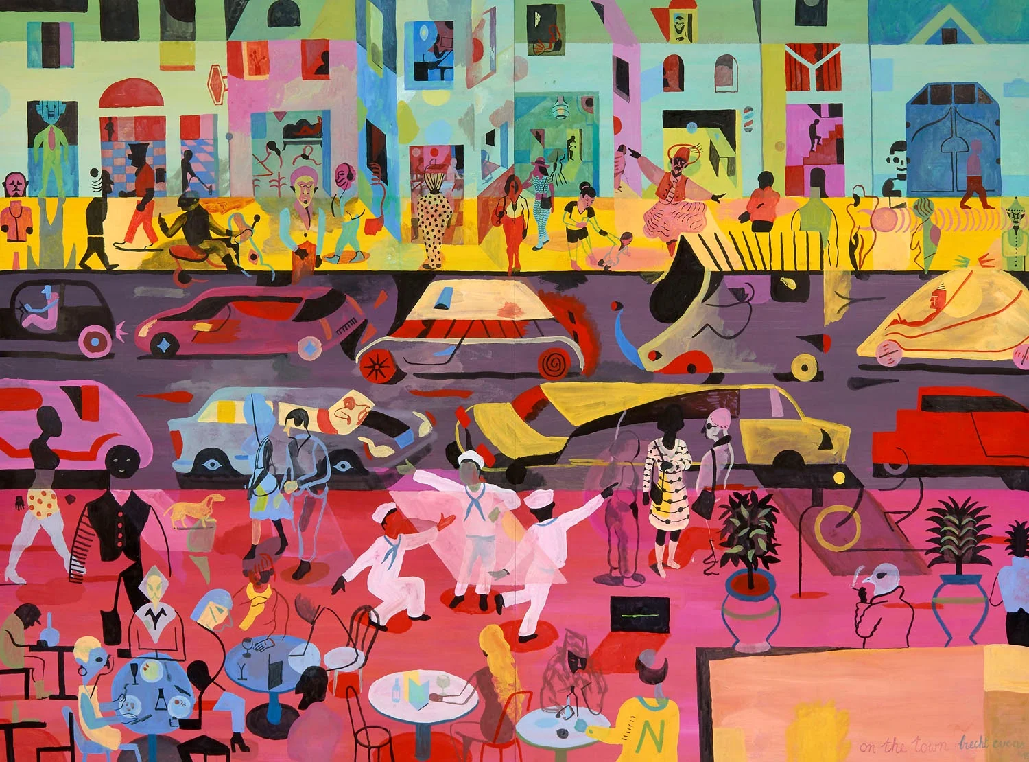 On the town, 2014