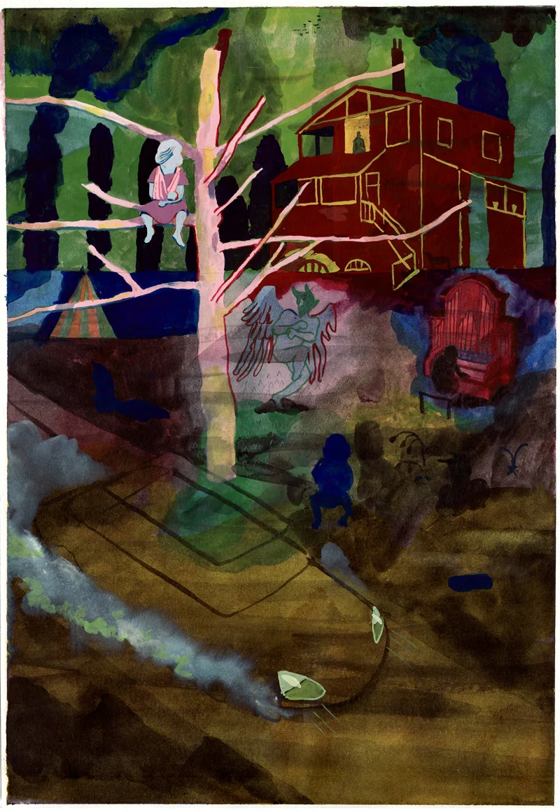 When mother left, 2012
