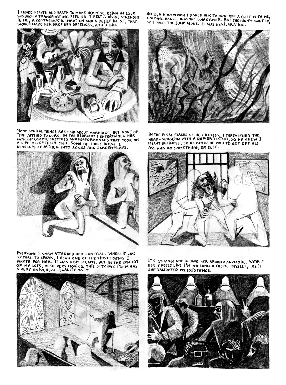 in memory of brecht evens' wife, 2010