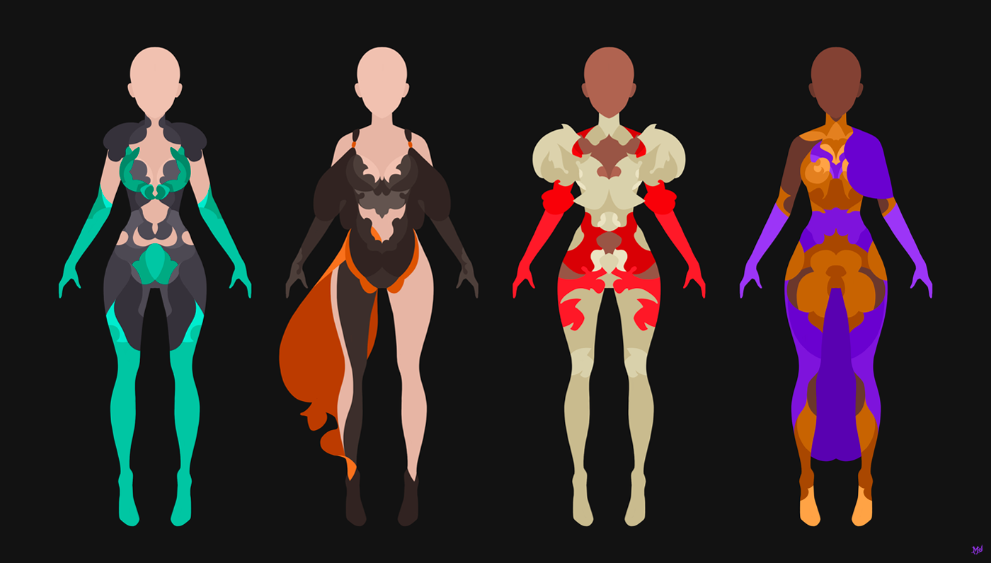 FEMALE ARMOR CONCEPT