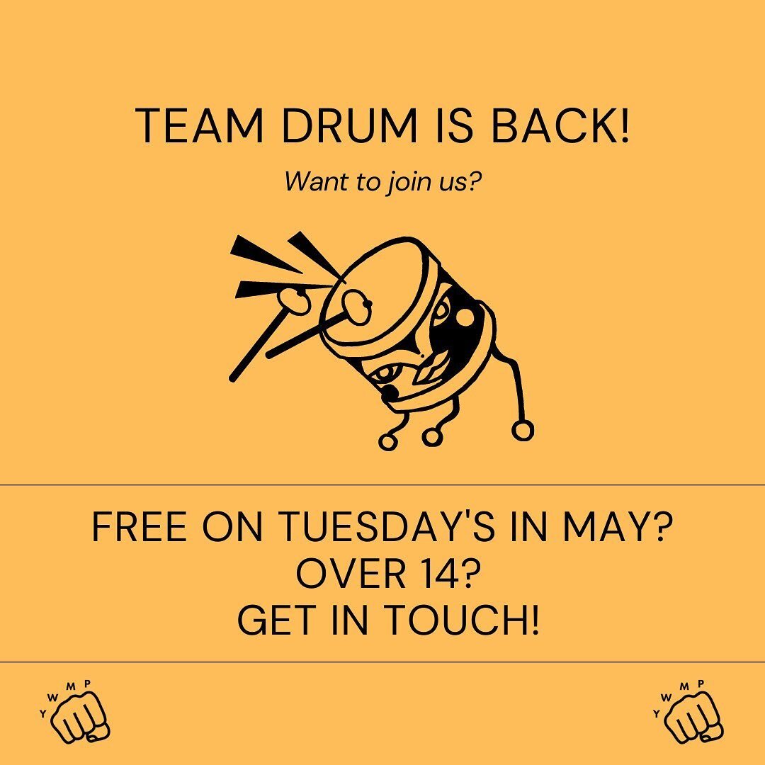 Guess who&rsquo;s back?

Team 🥁 !!

We are working towards performing in this years @oxfordpride procession!

Are you interested in group drumming and taking it to the streets on June 3rd?

Are you a woman, trans or non-binary person over the age of