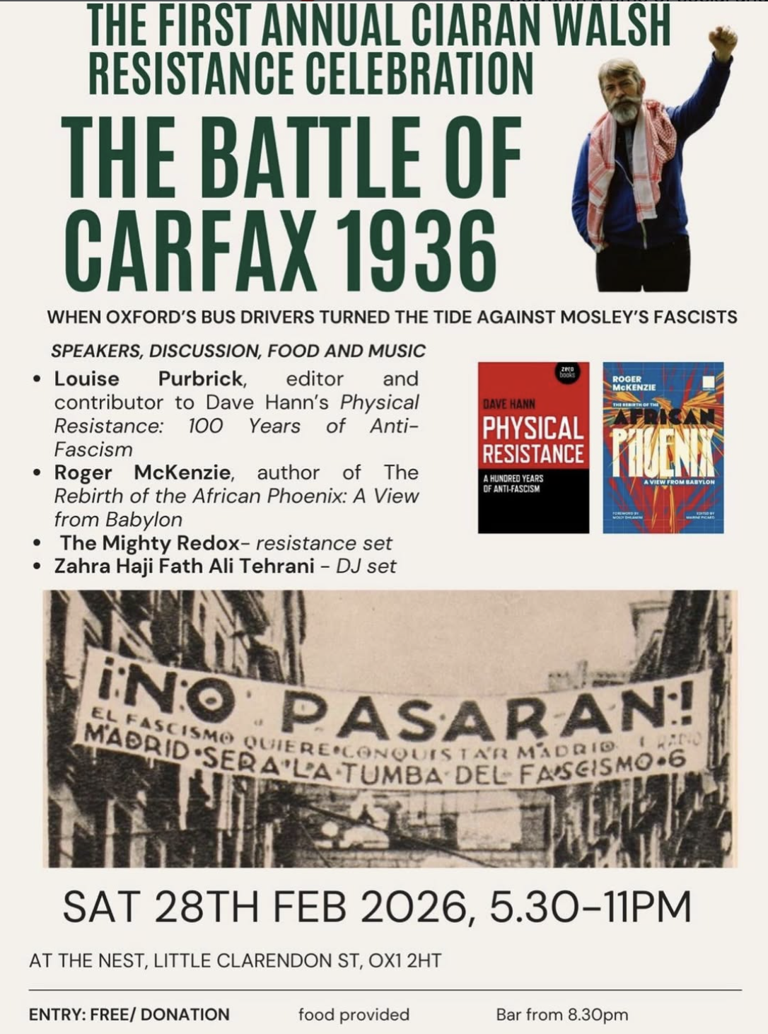 The First Annual Ciaran Walsh Resistance Celebration