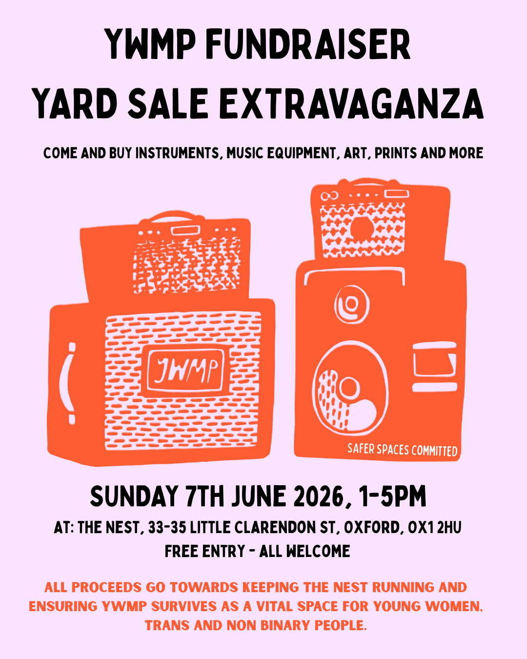 YWMP Fundraiser Yard Sale Extravaganza