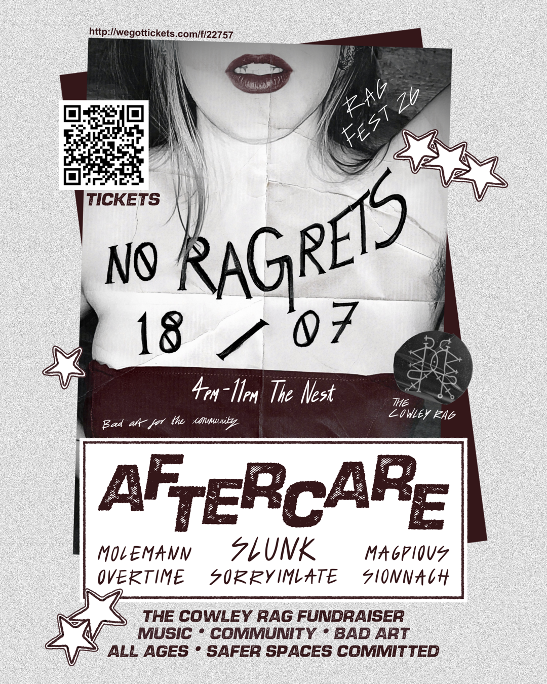 RAGFEST 2: No Ragrets - The Cowley Rag's Fundraiser