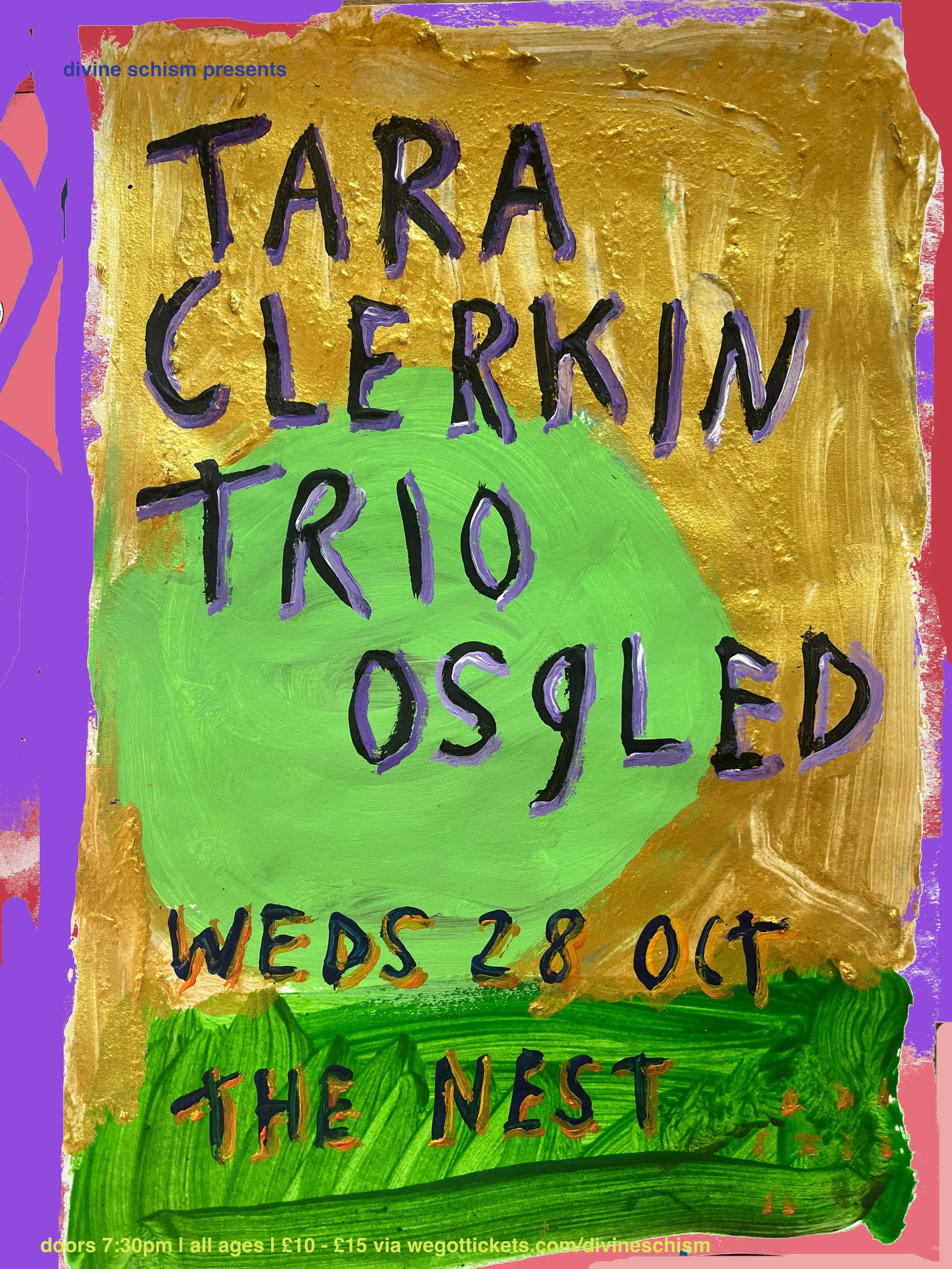 Divine Schism presents: Tara Clerkin Trio