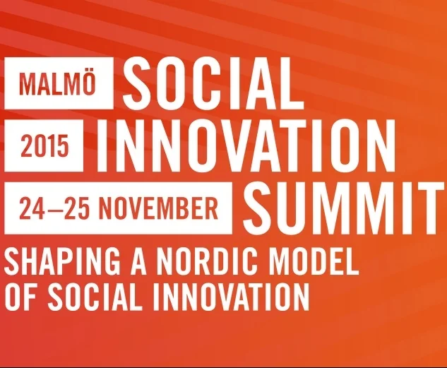 Presenting methods at Social Innovation Summit, Sweden