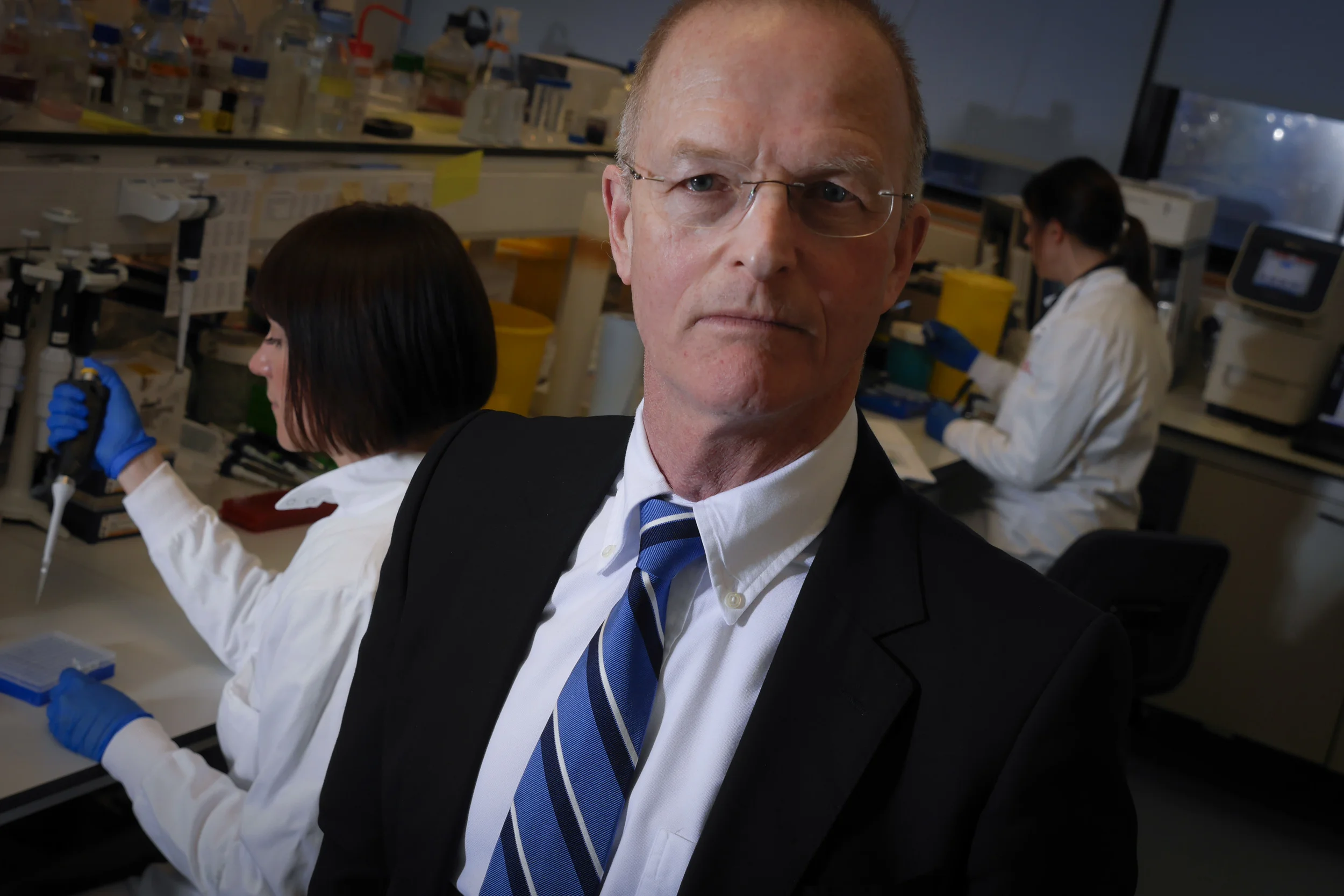 Mitochondrial researcher, Professor Doug Turnbull, Professor of Neurology, Newcatle University, 29/1 2015