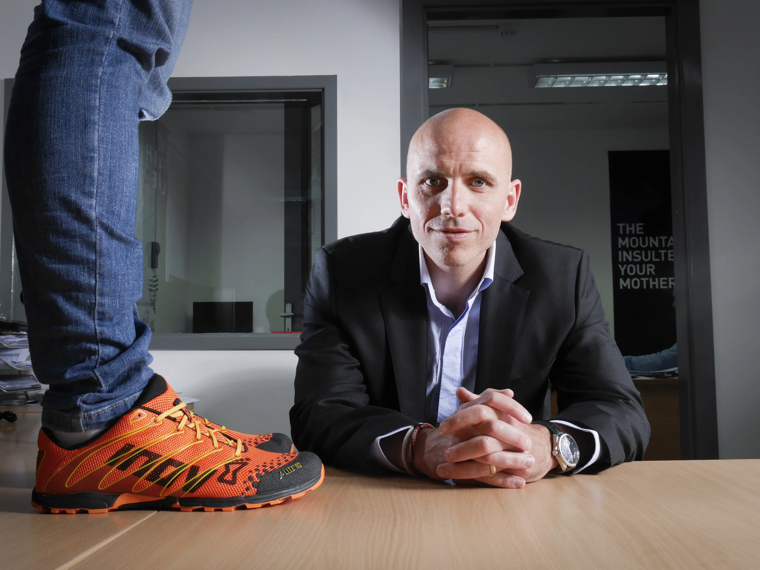 Rob Maynard of Inov-8, Crook, Co Durham, 14/7 2014