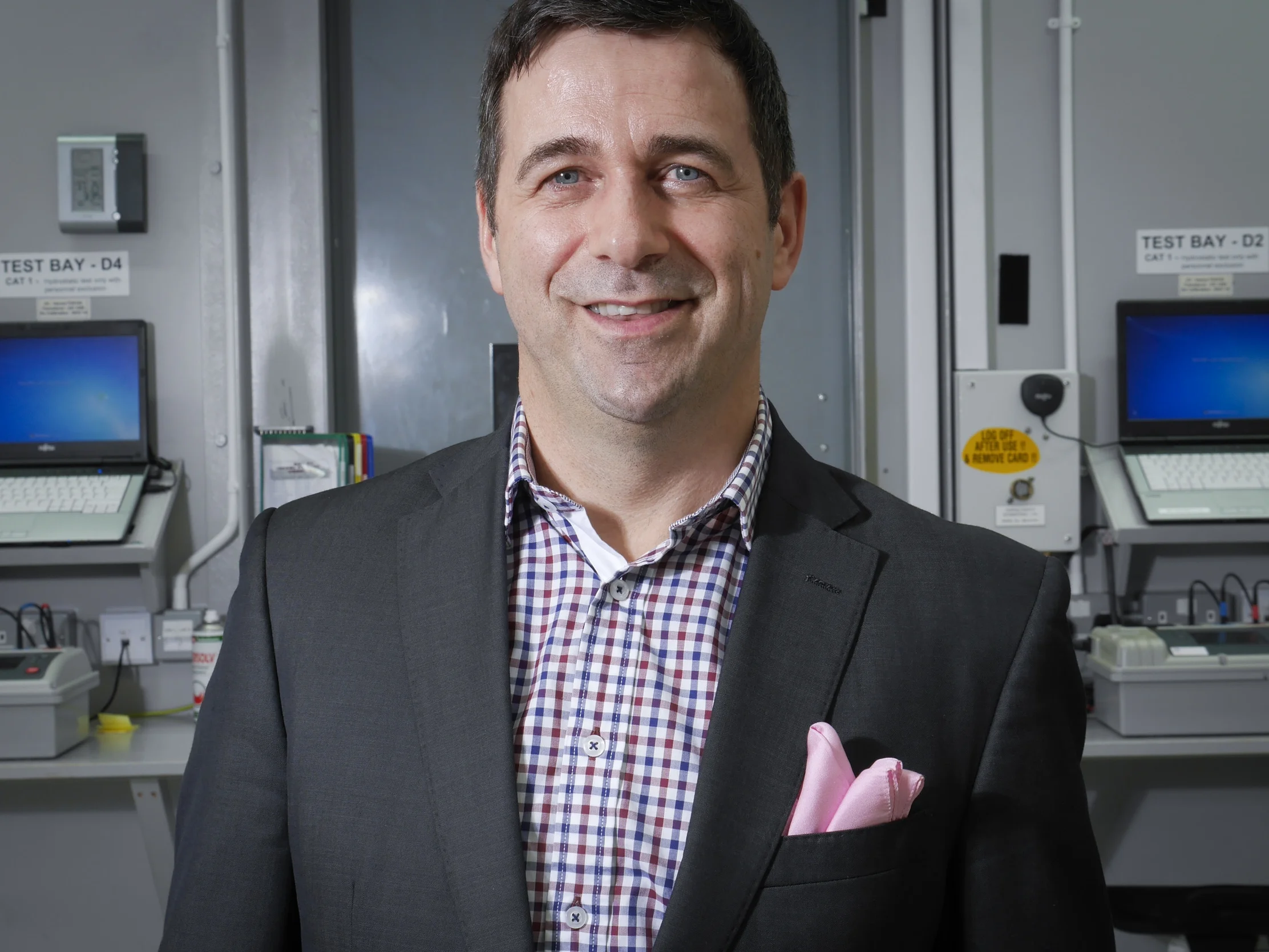 Juergen Maier, UK CEO of Siemens, Ulverston, Cumbria, 10/7 2014.