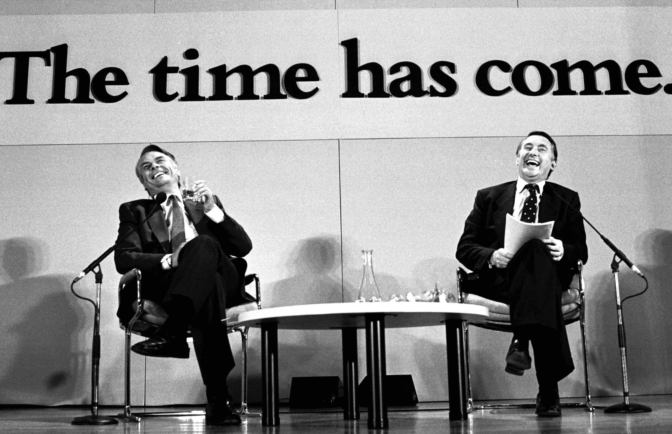 David's Owen and Steel, 1987 General Election, Cardiff City Hall