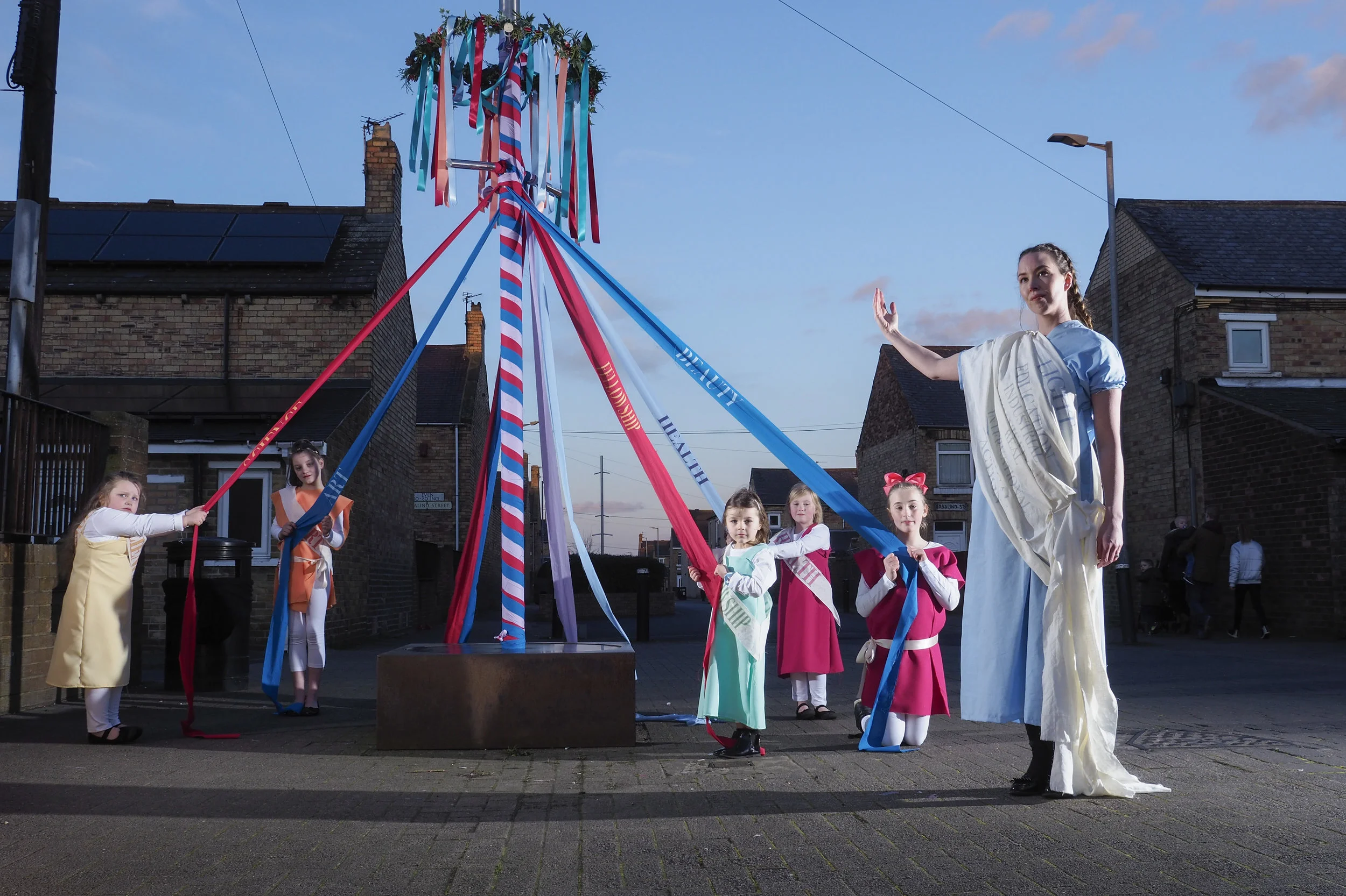 Walker and Bromwich project 'A Plea for Common Ownership' Hirst, Ashington, March 2017.
