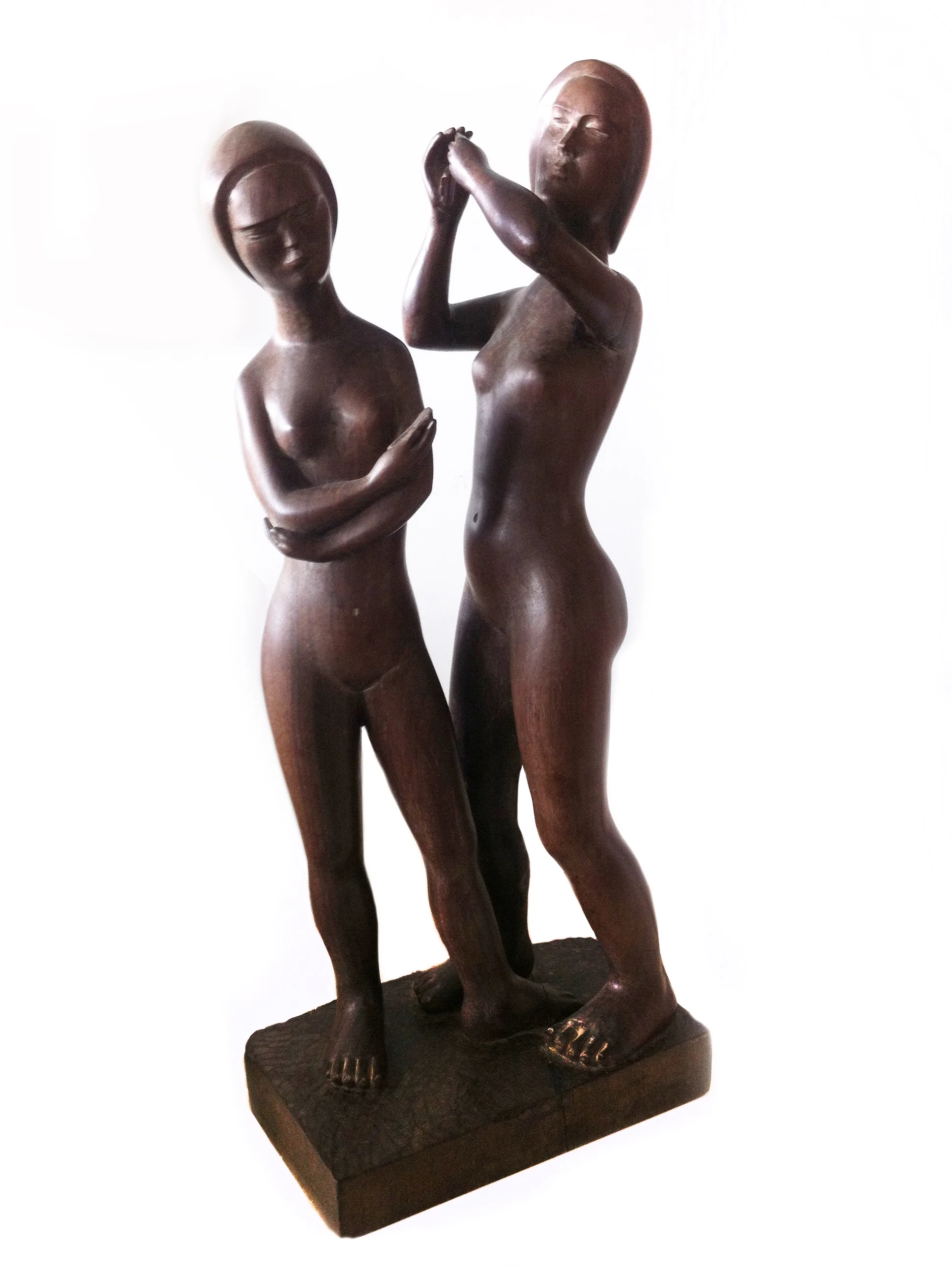 escultura em madeira