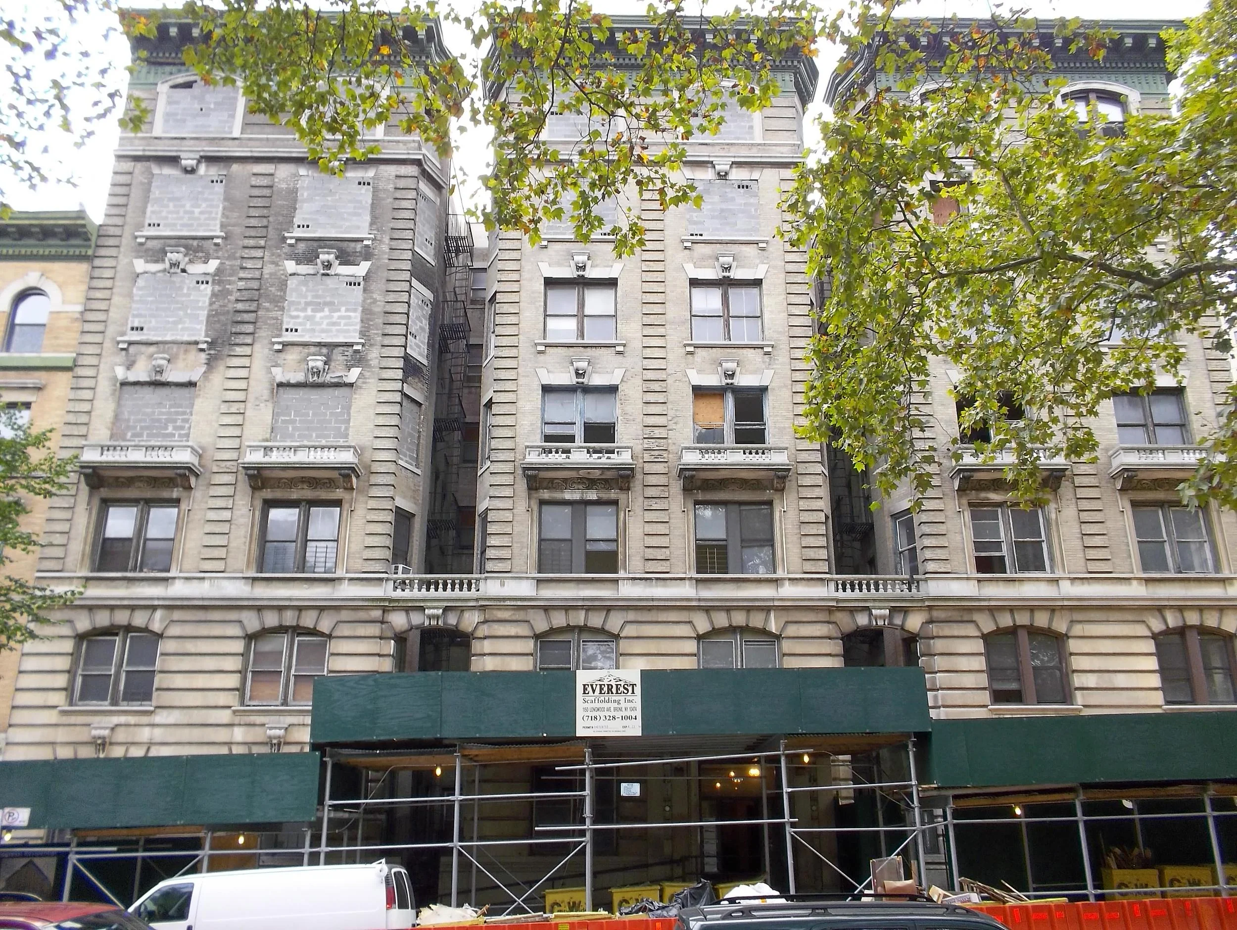 272 Manhattan Ave: Before Restoration