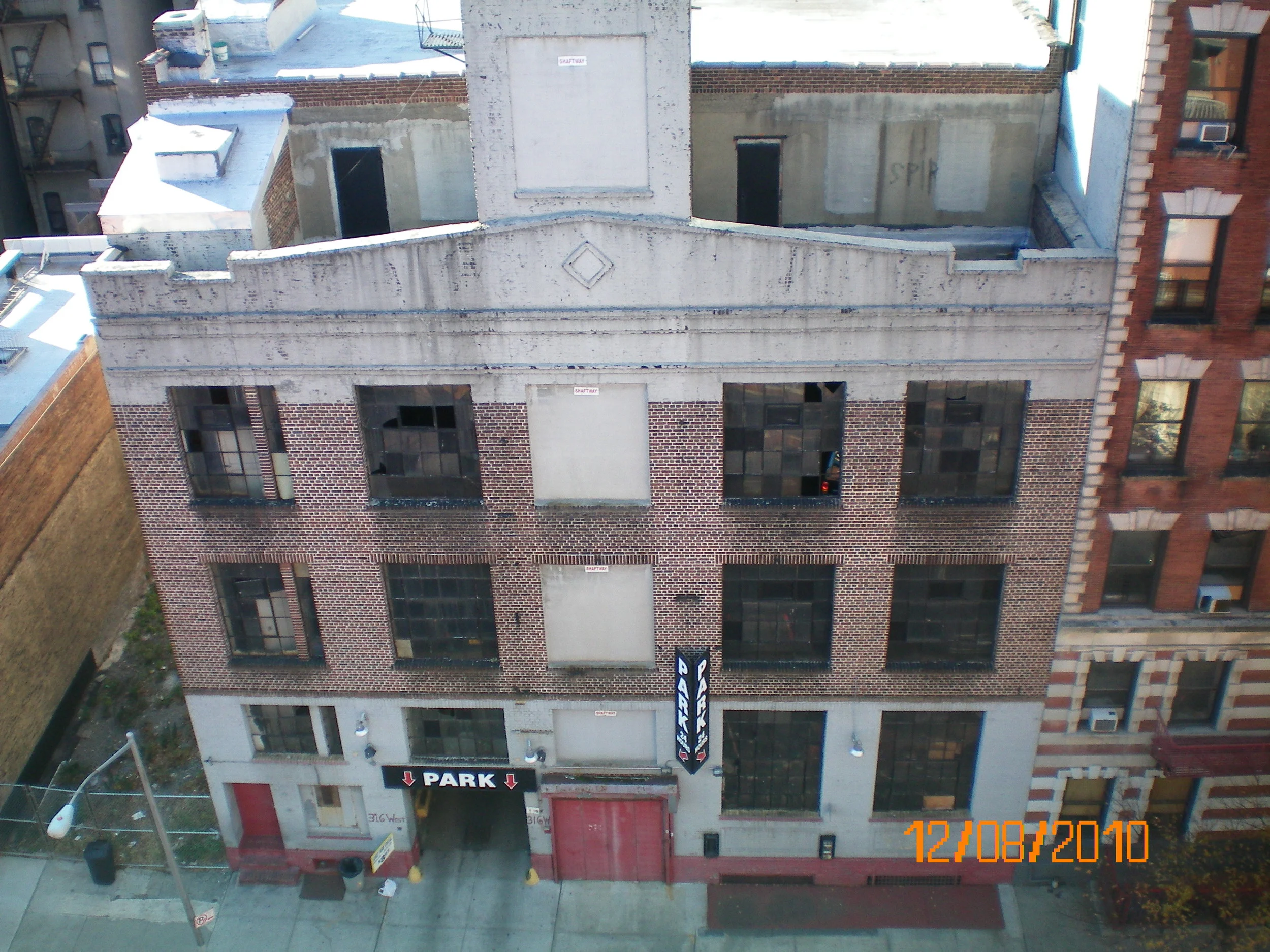 316 West 118th: Before